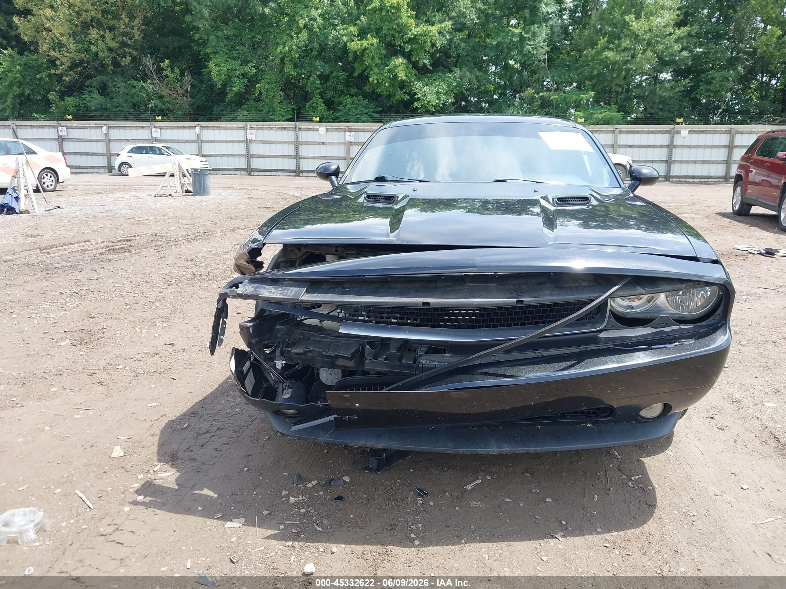 2011 Dodge Challenger   Black vin: 2B3CJ4DG9BH569891