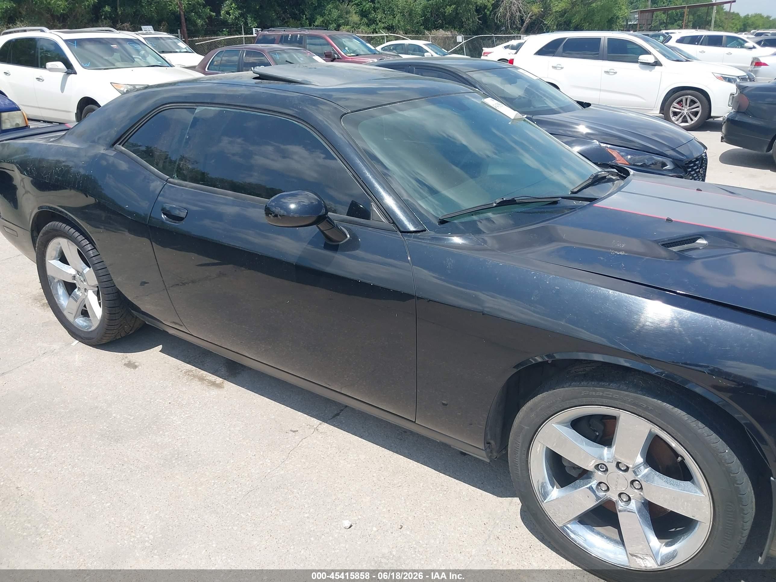2011 Dodge Challenger   Black vin: 2B3CJ4DG9BH571169