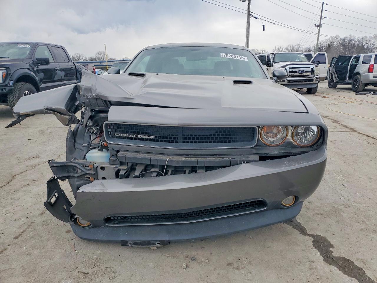 2011 Dodge Challenger Gray vin: 2B3CJ4DG9BH602808