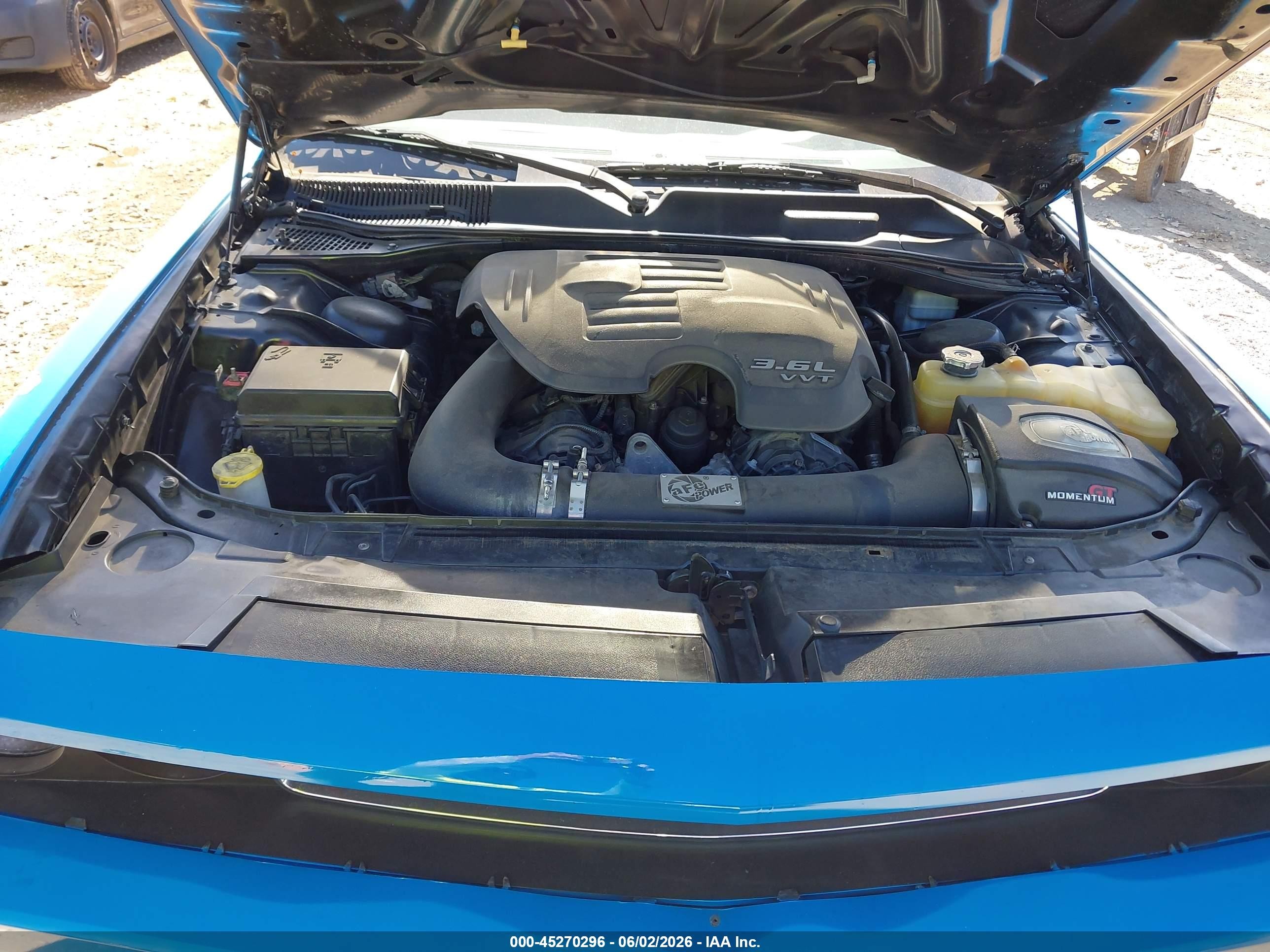 2011 Dodge Challenger   Blue vin: 2B3CJ4DGXBH605443