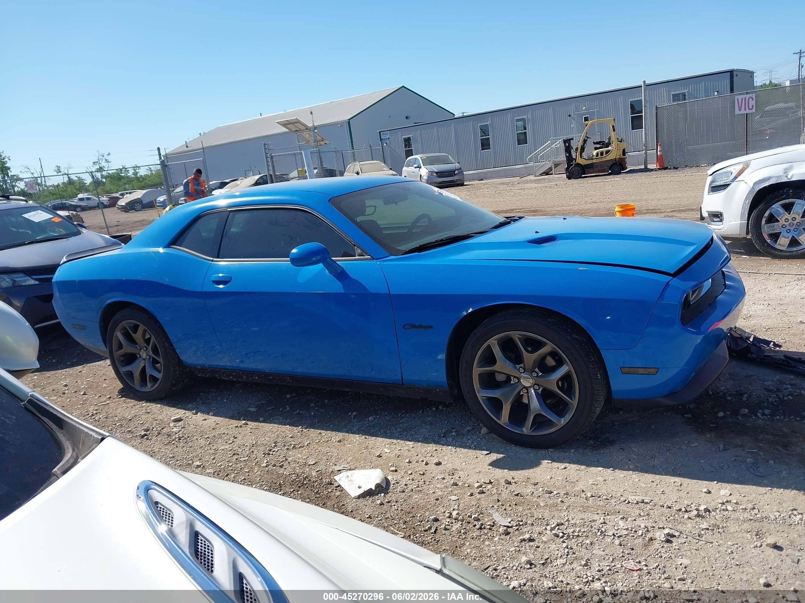 2011 Dodge Challenger   Blue vin: 2B3CJ4DGXBH605443