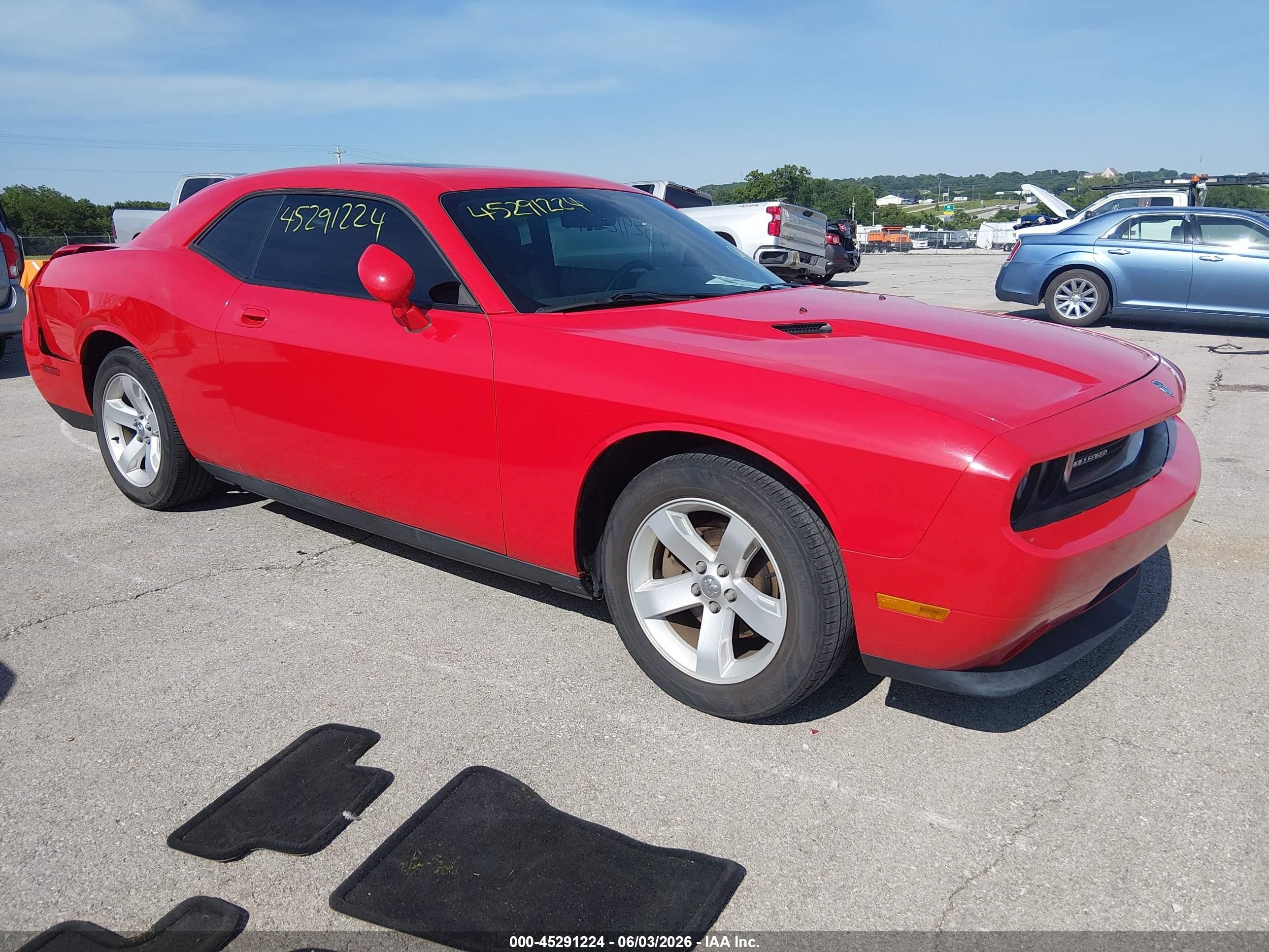 2010 Dodge Challenger Se Red vin: 2B3CJ4DV0AH137414