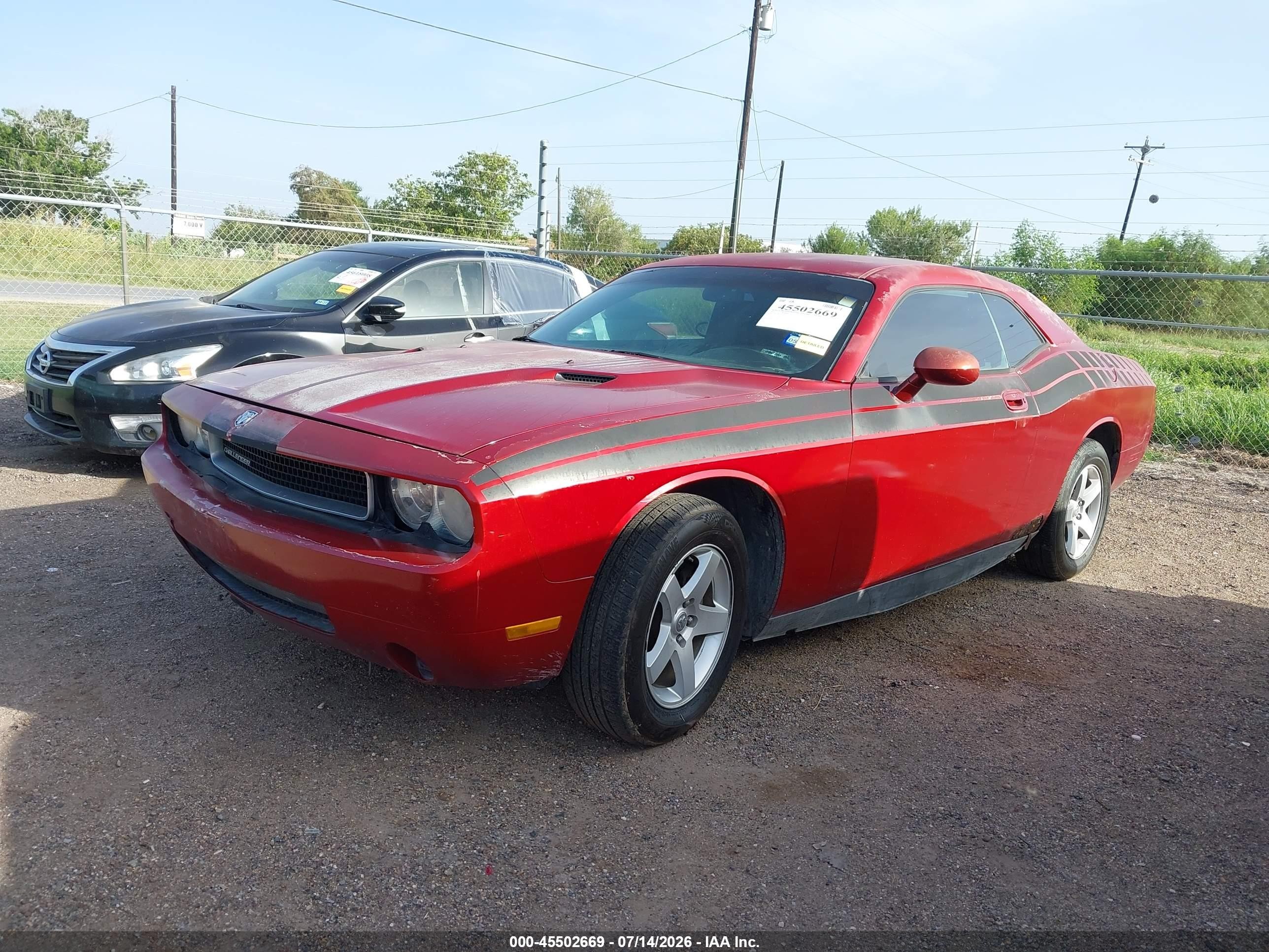 2010 Dodge Challenger Se Red vin: 2B3CJ4DV0AH194714