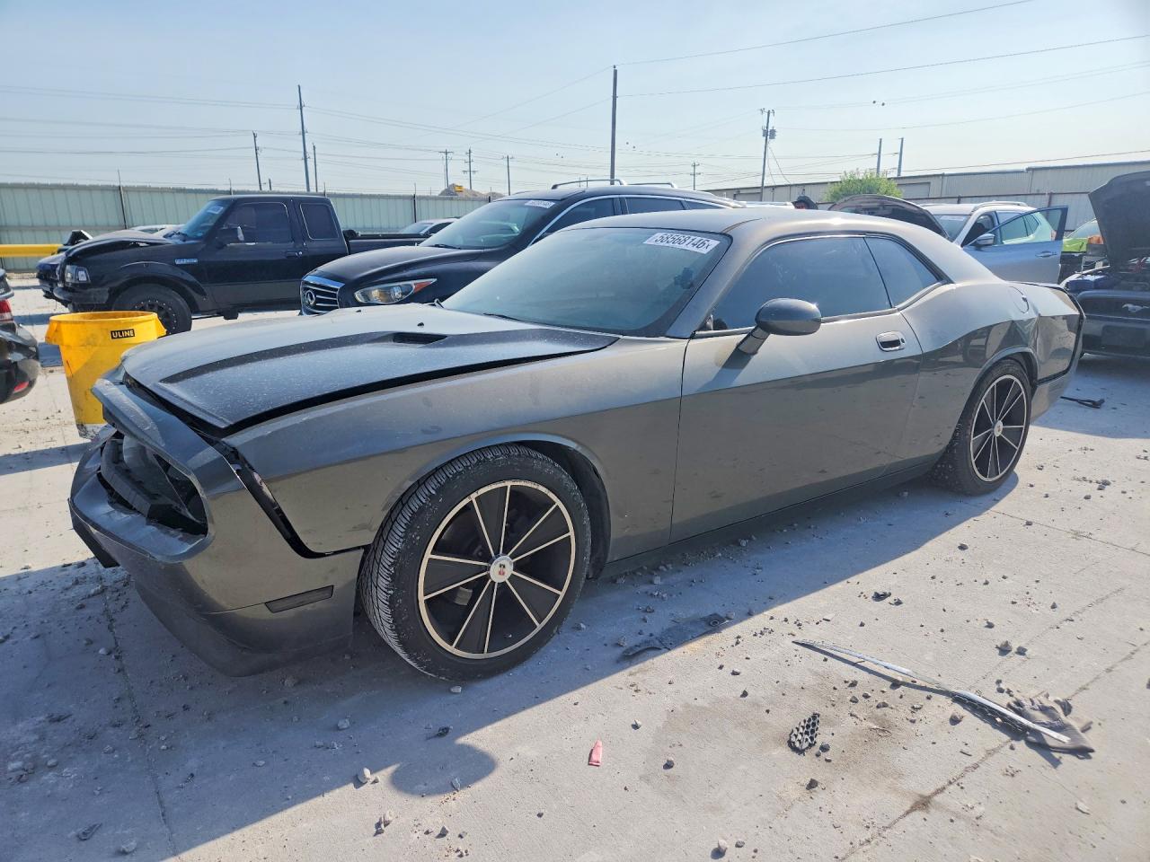 2010 Dodge Challenger Se Gray vin: 2B3CJ4DV0AH199590
