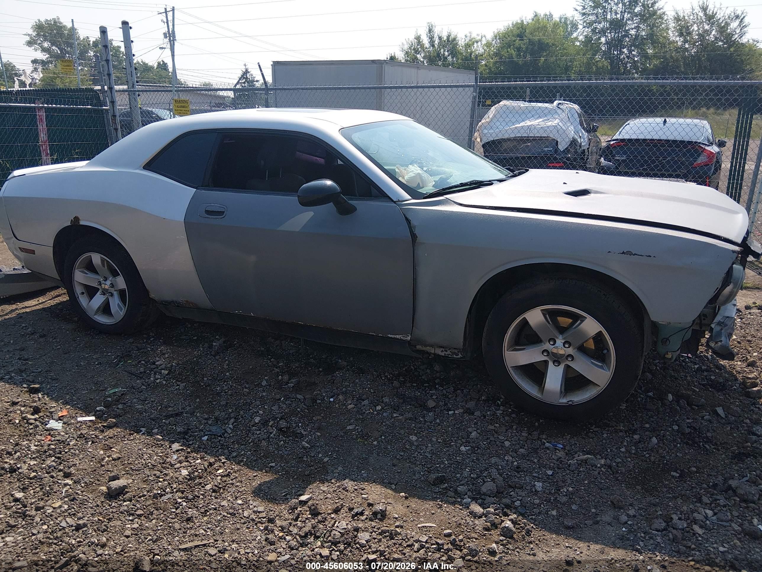 2010 Dodge Challenger Se Gray vin: 2B3CJ4DV1AH109346