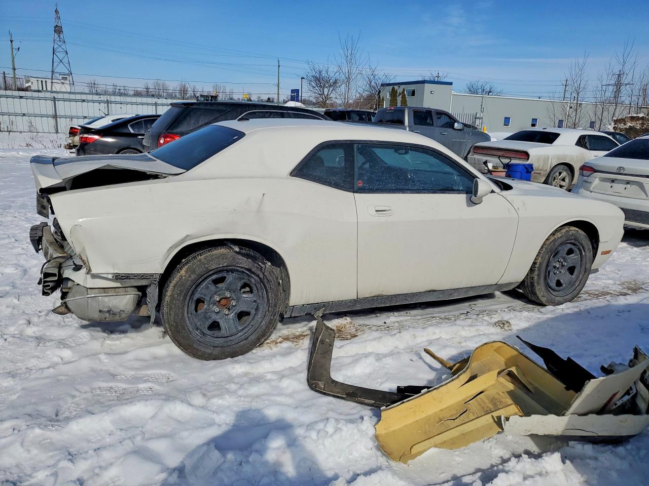 2010 Dodge Challenger Se White vin: 2B3CJ4DV1AH185231