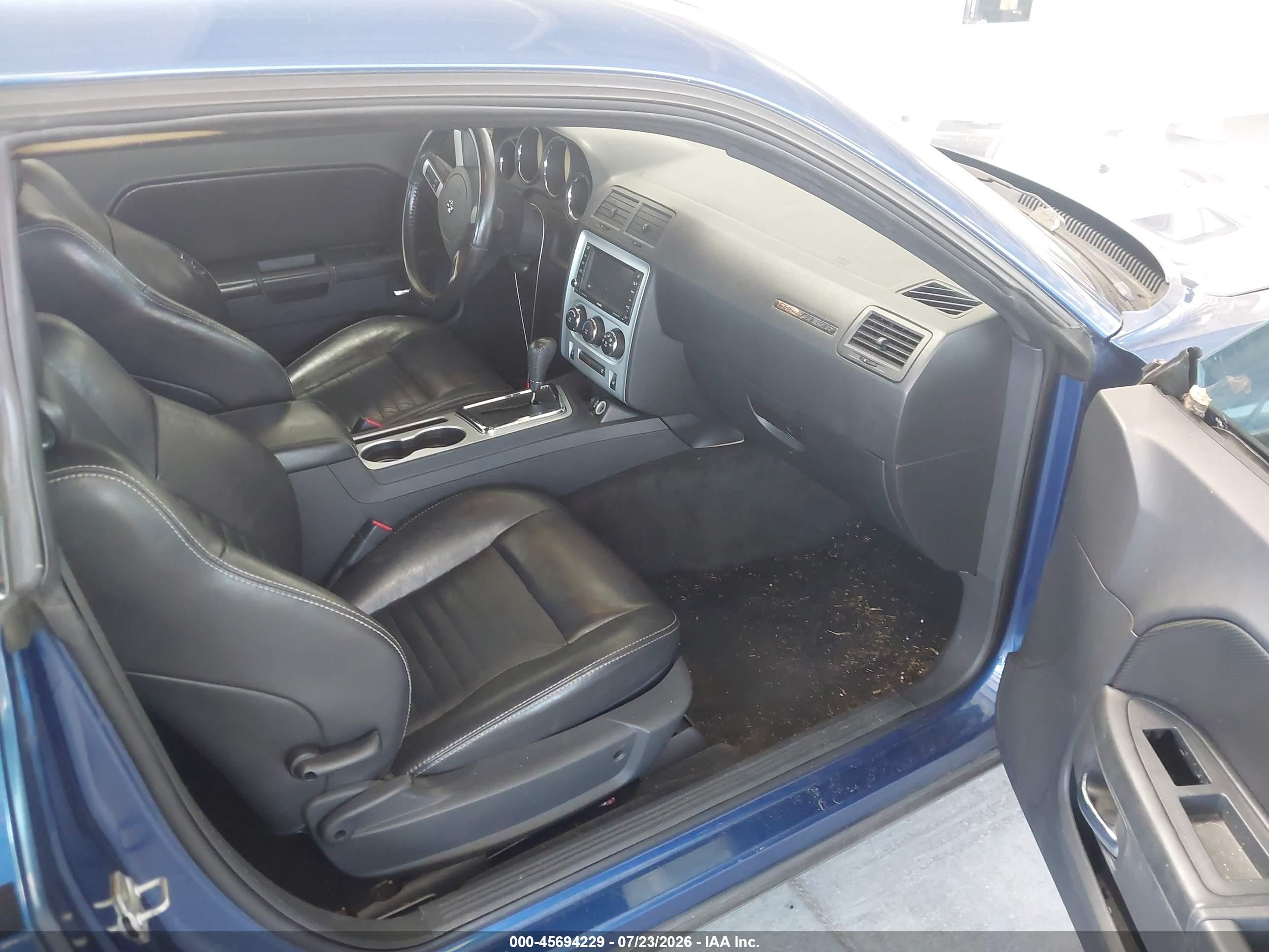 2010 Dodge Challenger Se Blue vin: 2B3CJ4DV1AH205851
