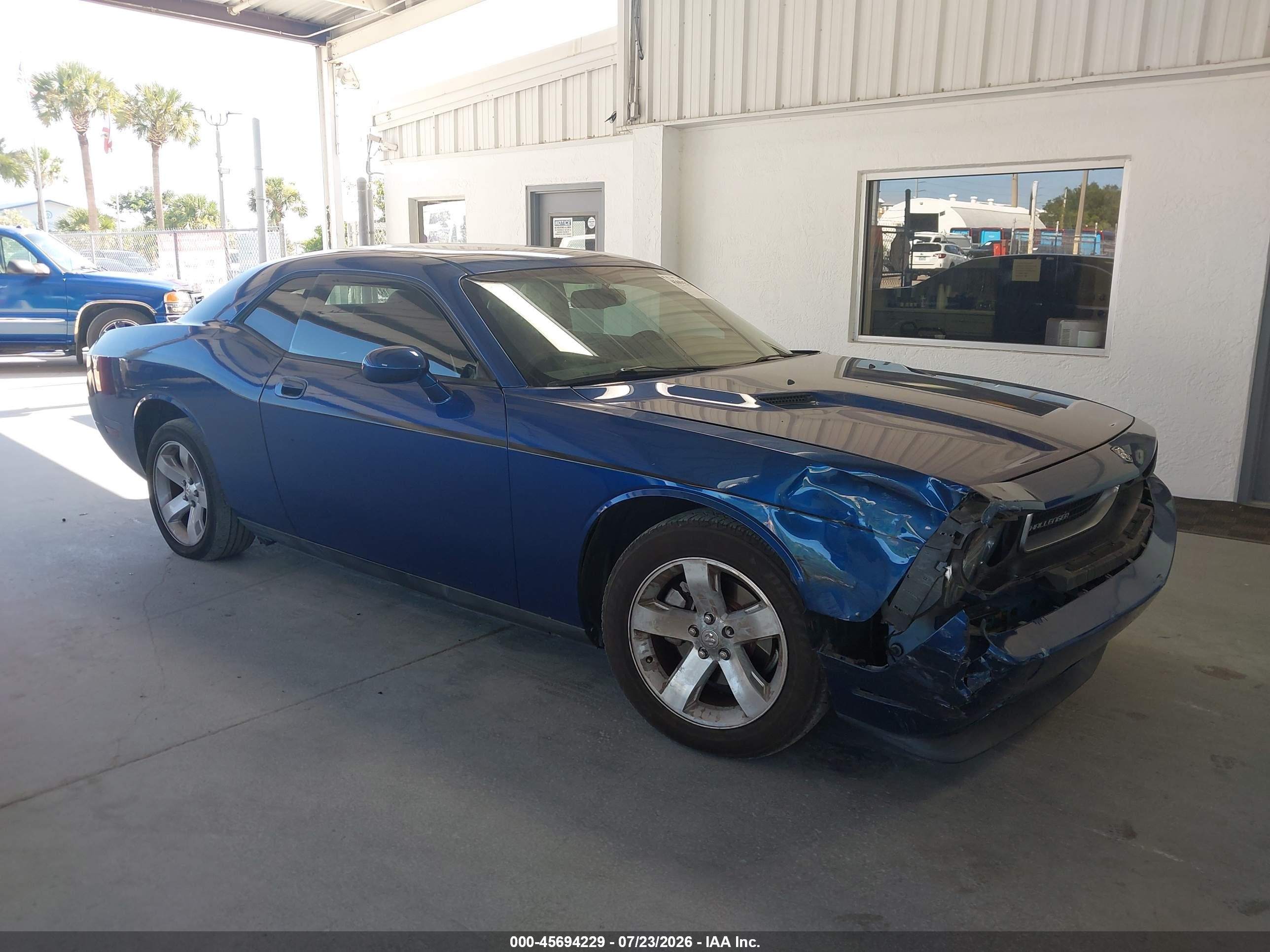 2010 Dodge Challenger Se Blue vin: 2B3CJ4DV1AH205851