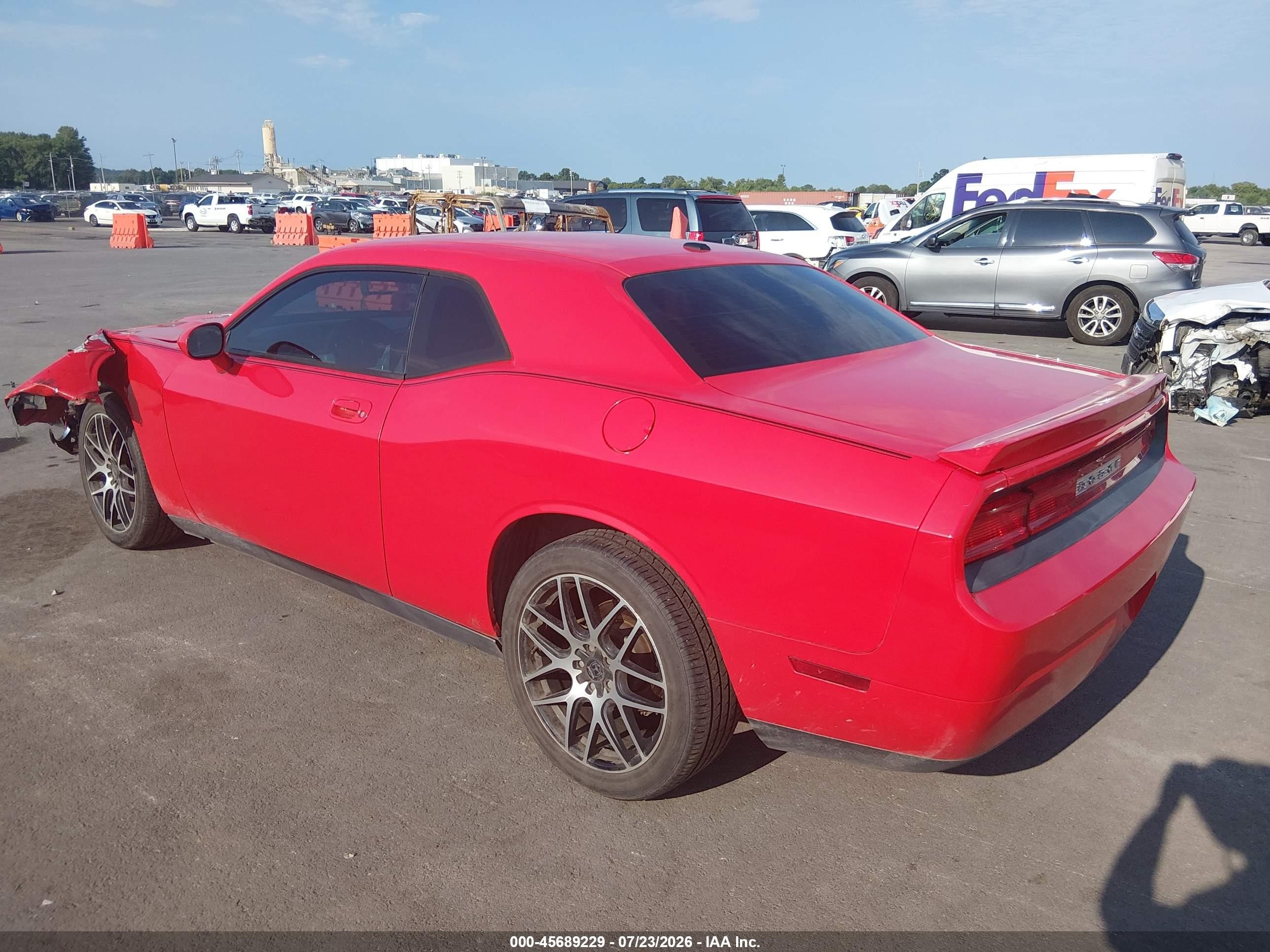2010 Dodge Challenger Se Red vin: 2B3CJ4DV1AH321079