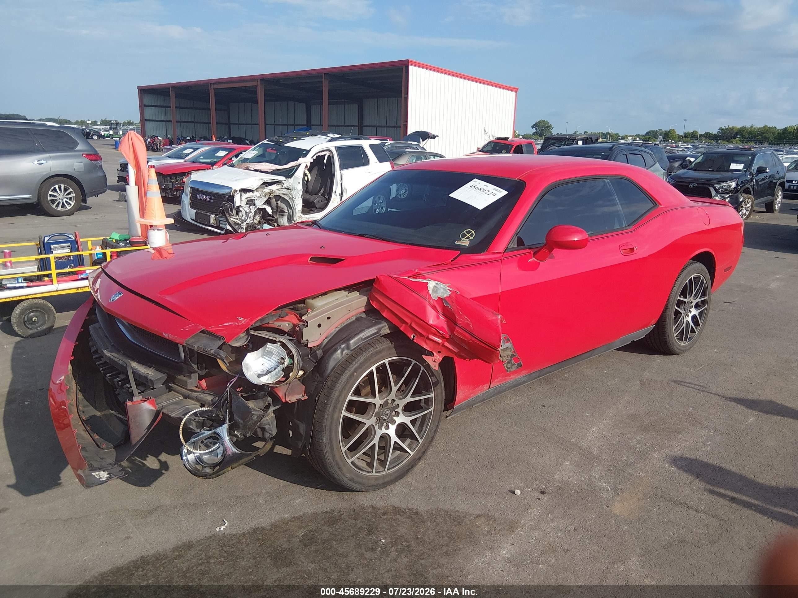 2010 Dodge Challenger Se Red vin: 2B3CJ4DV1AH321079