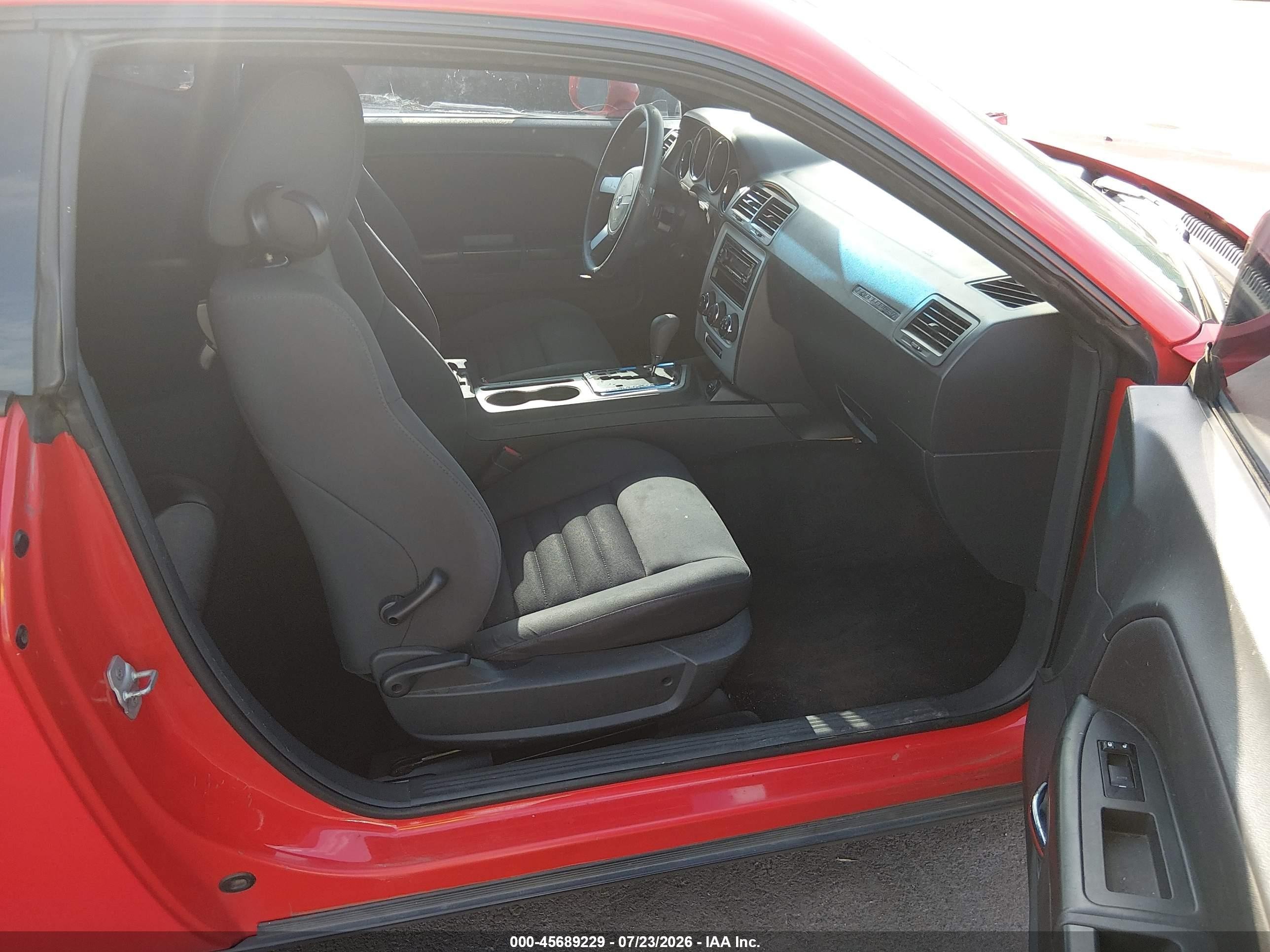 2010 Dodge Challenger Se Red vin: 2B3CJ4DV1AH321079