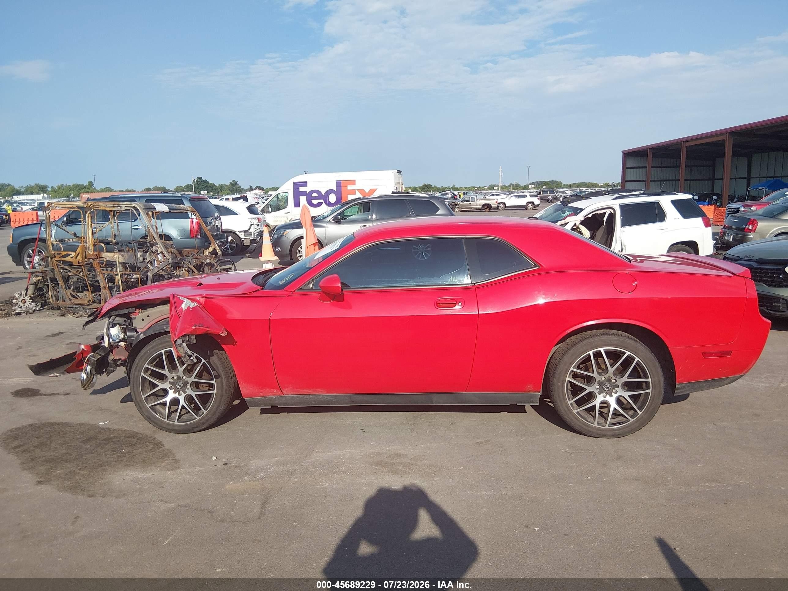 2010 Dodge Challenger Se Red vin: 2B3CJ4DV1AH321079