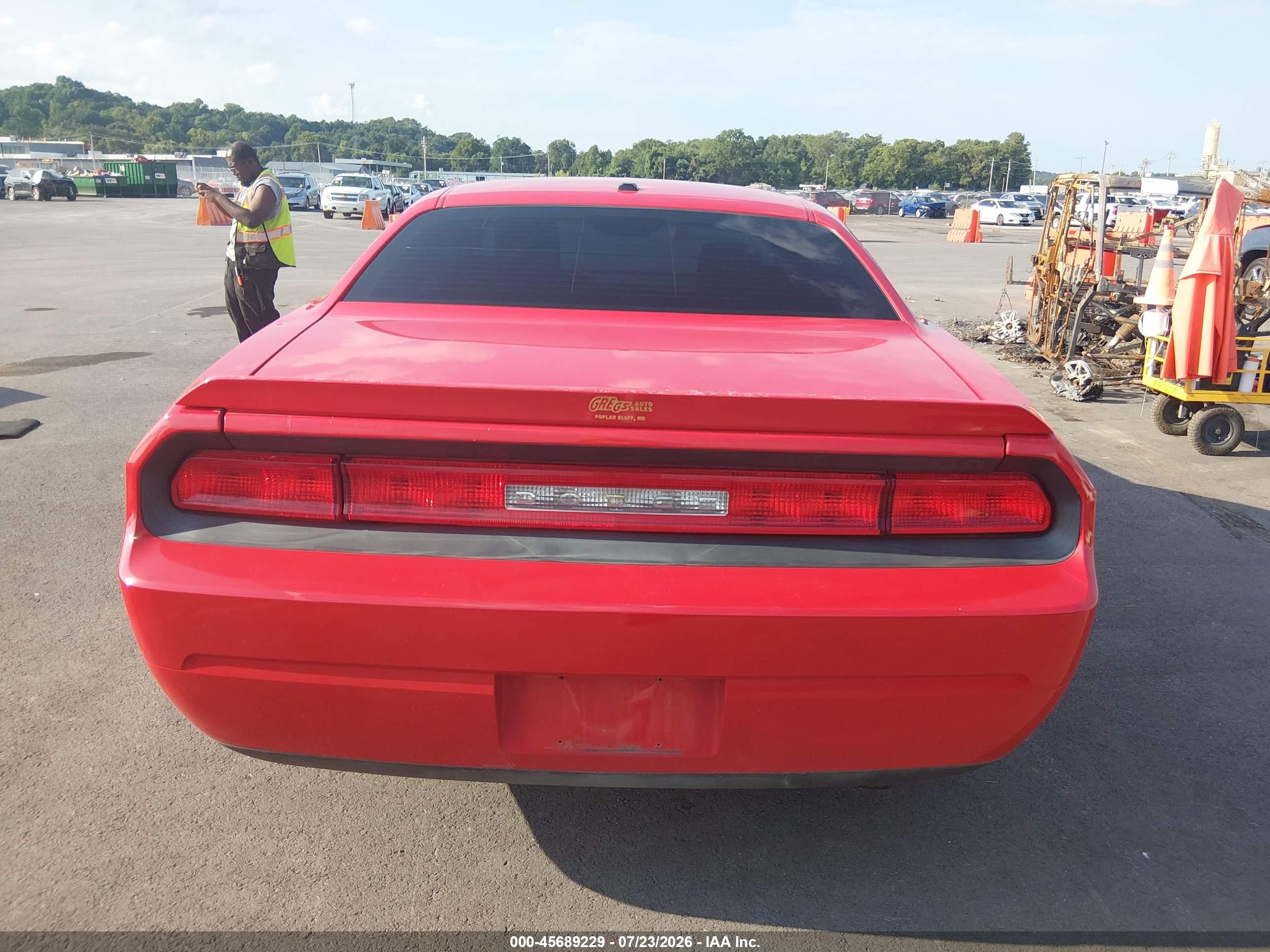 2010 Dodge Challenger Se Red vin: 2B3CJ4DV1AH321079