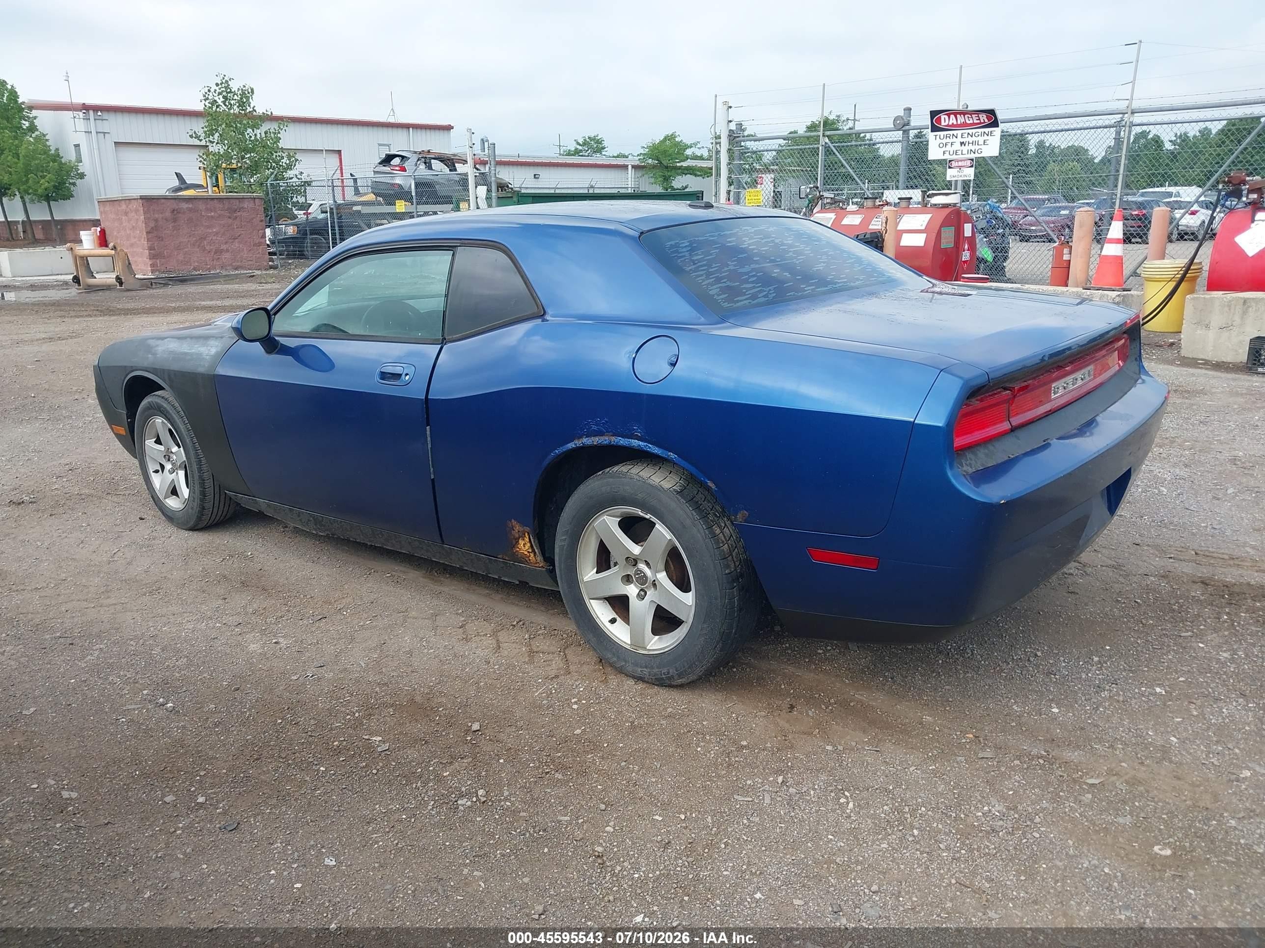 2010 Dodge Challenger Se/sxt Синий vin: 2B3CJ4DV2AH131744