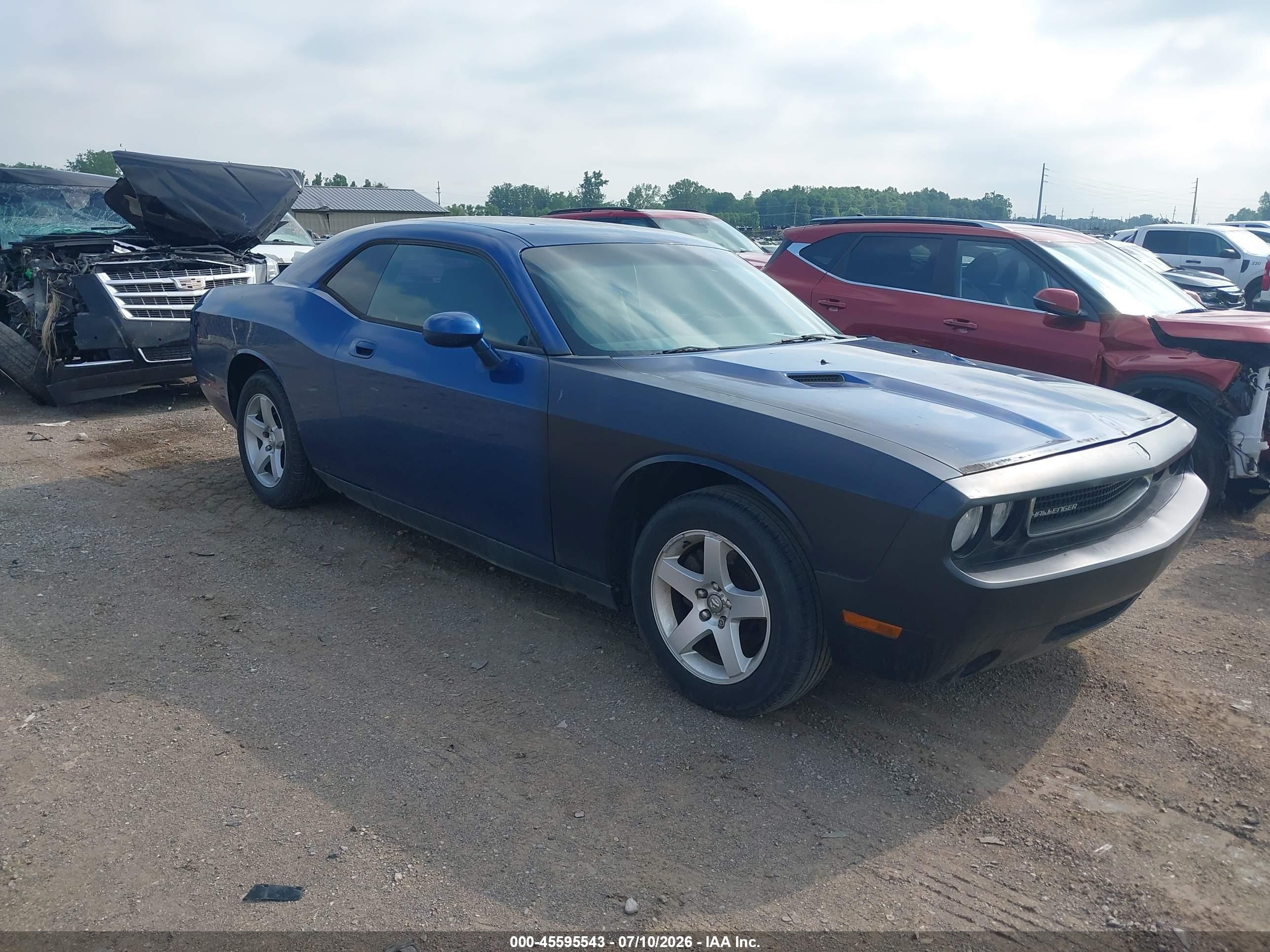 2010 Dodge Challenger Se/sxt Синий vin: 2B3CJ4DV2AH131744