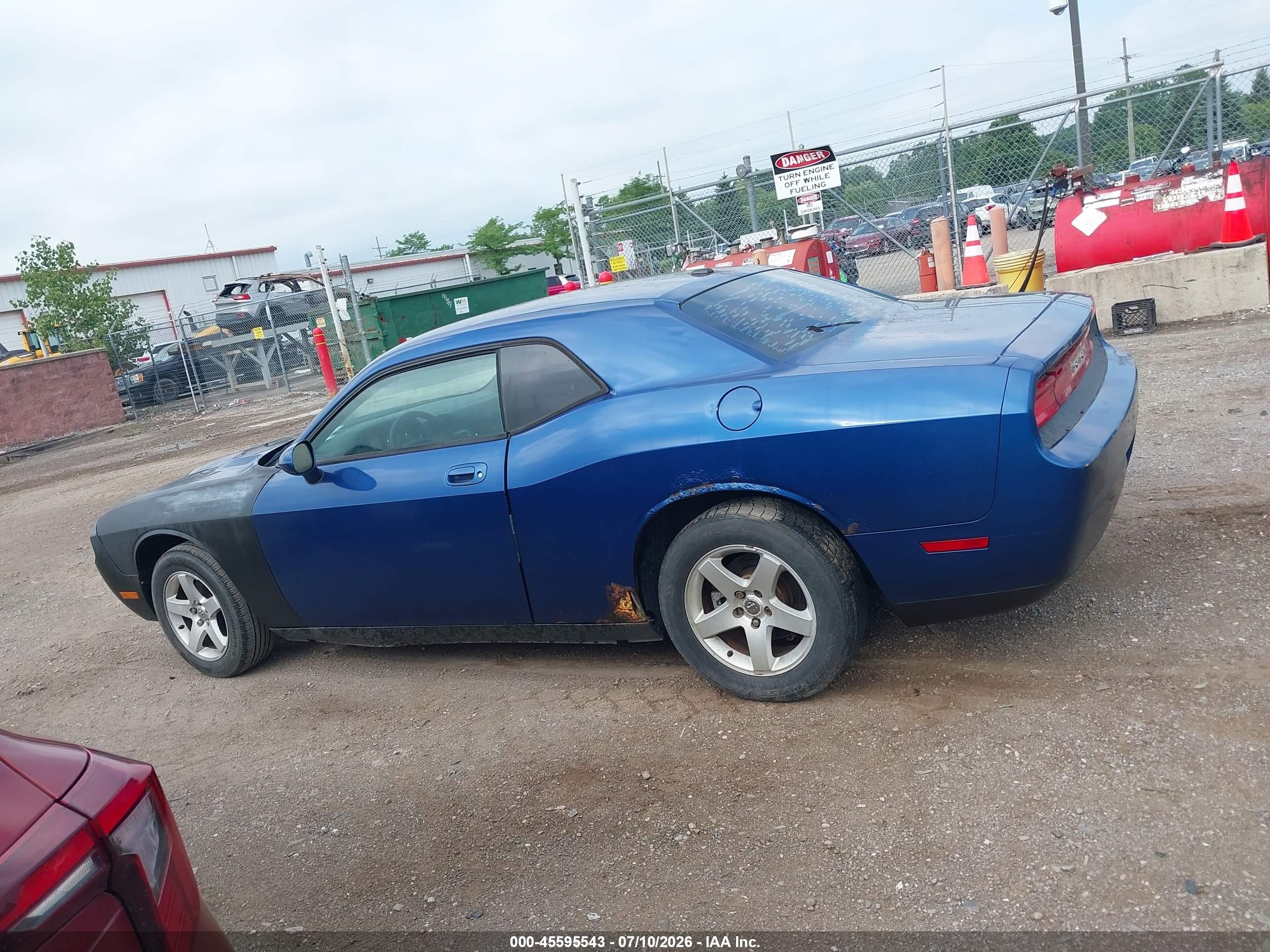 2010 Dodge Challenger Se/sxt Синий vin: 2B3CJ4DV2AH131744