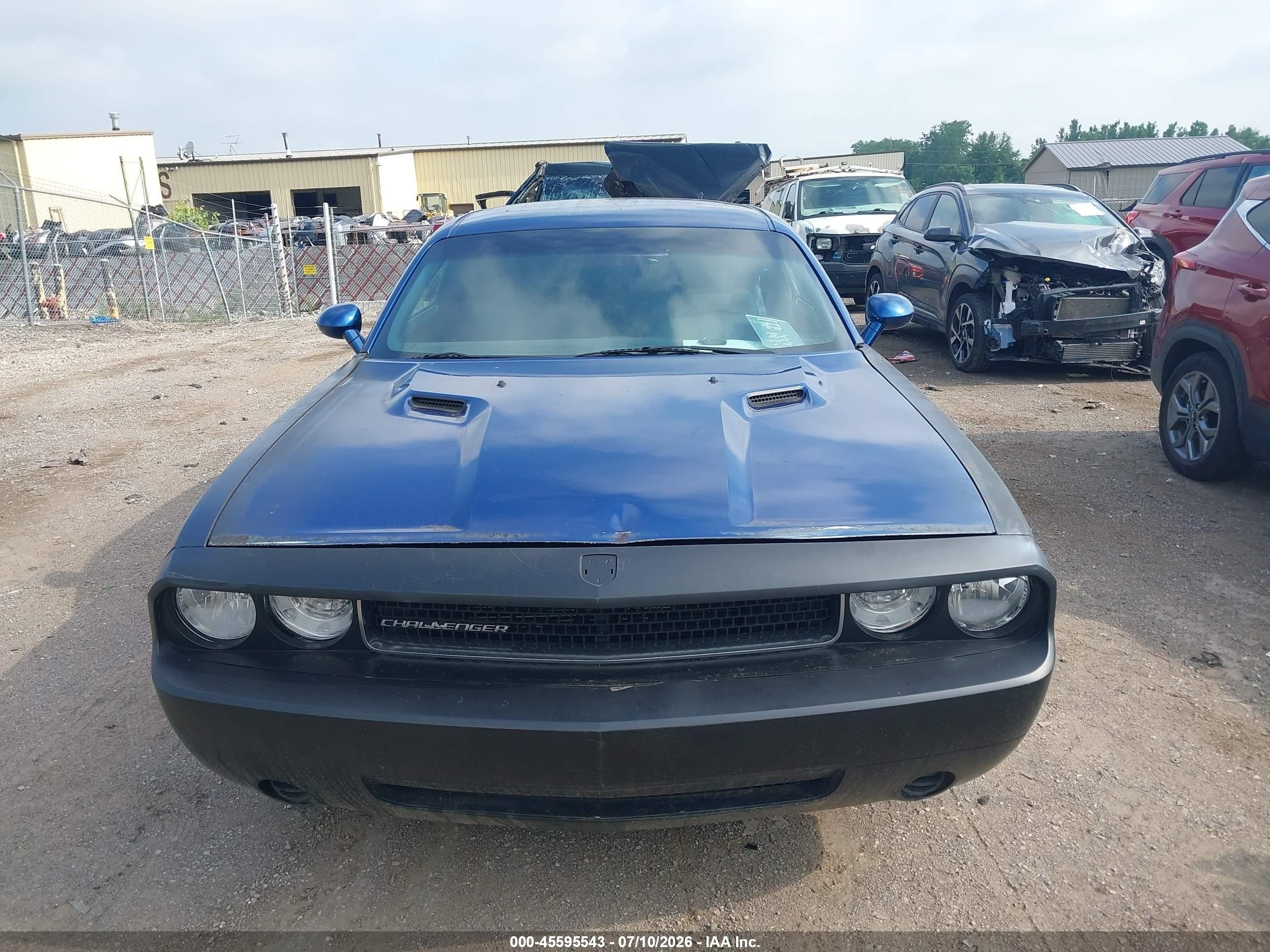 2010 Dodge Challenger Se/sxt Синий vin: 2B3CJ4DV2AH131744