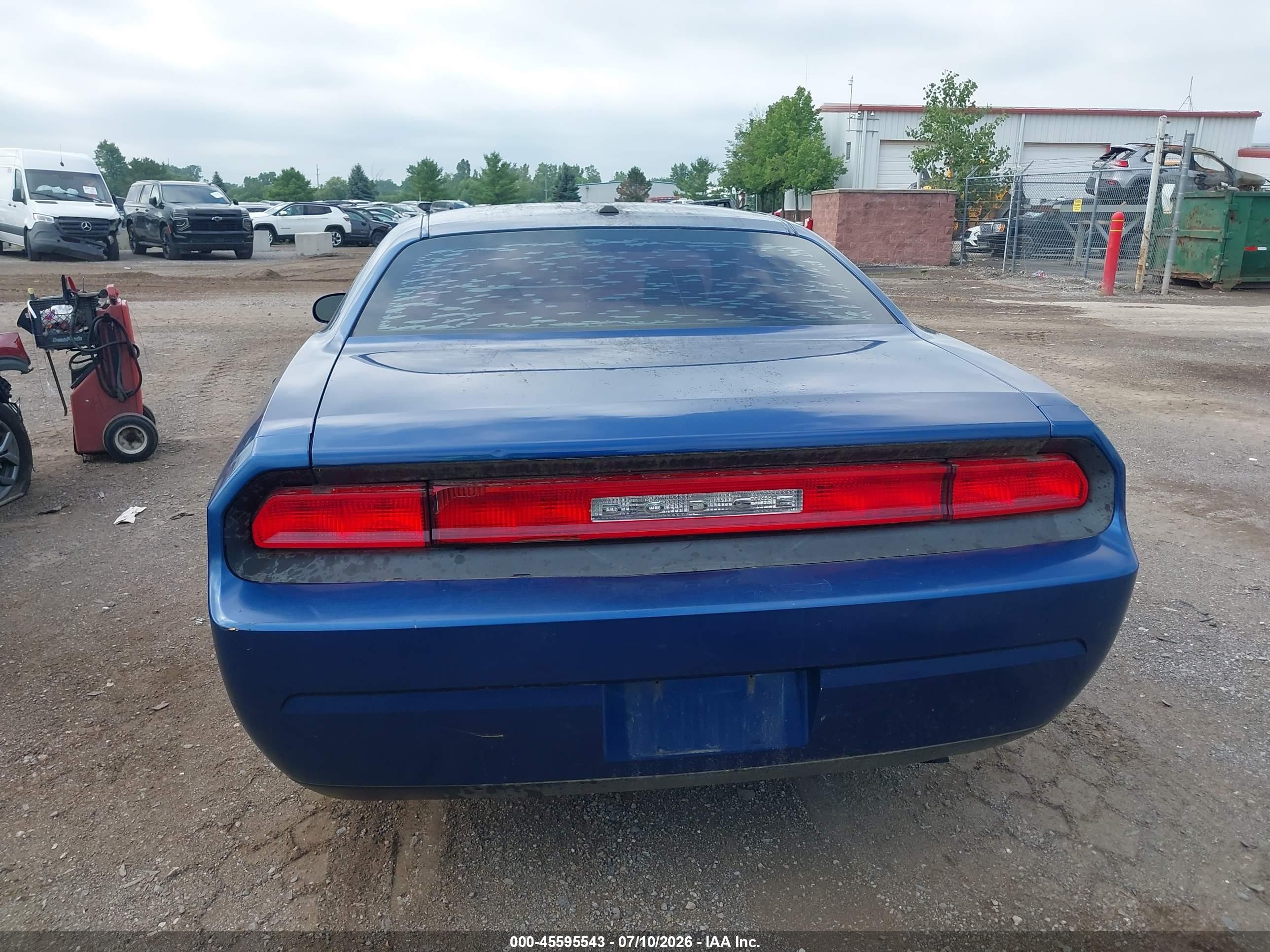 2010 Dodge Challenger Se/sxt Синий vin: 2B3CJ4DV2AH131744