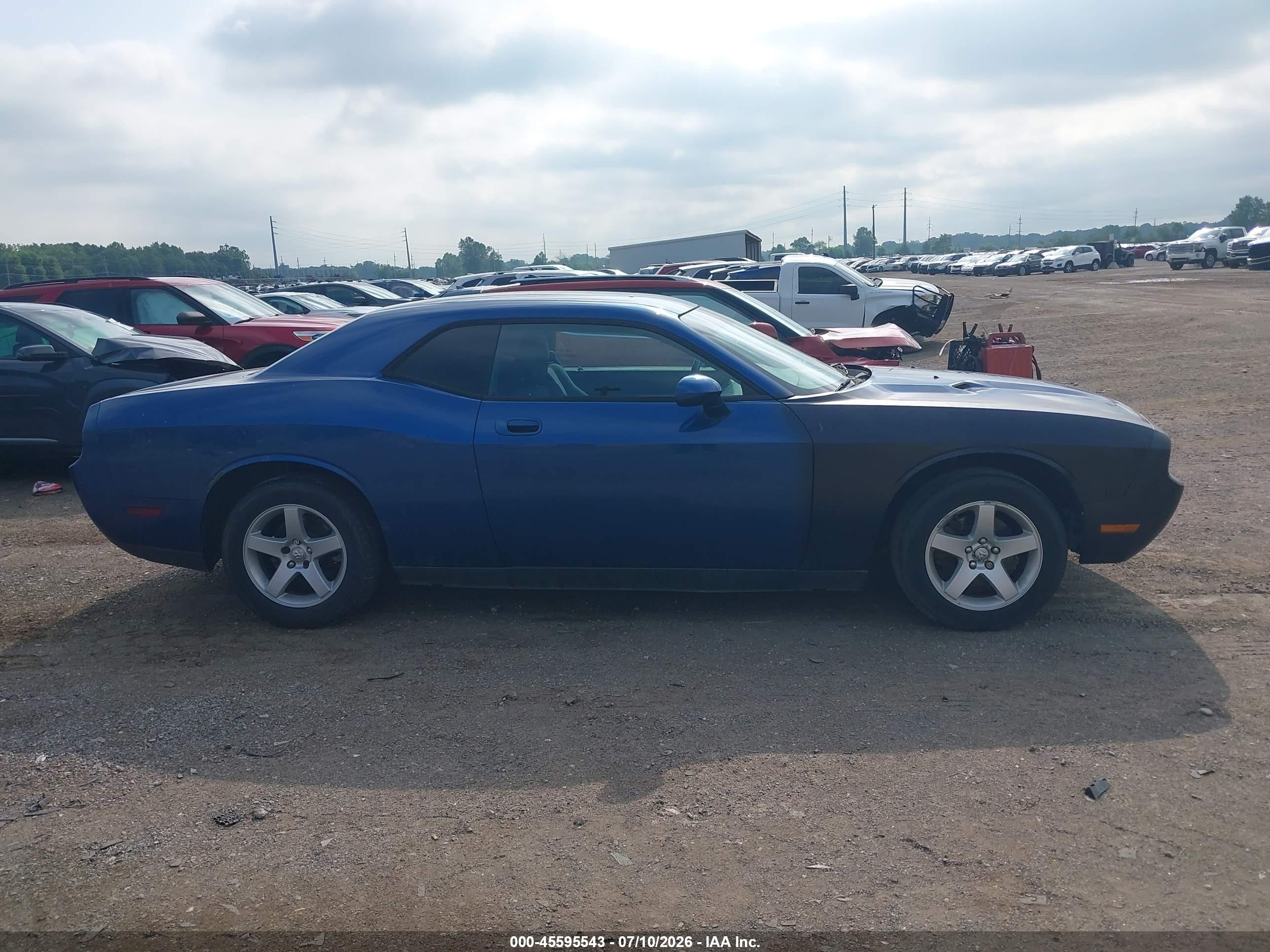 2010 Dodge Challenger Se/sxt Синий vin: 2B3CJ4DV2AH131744