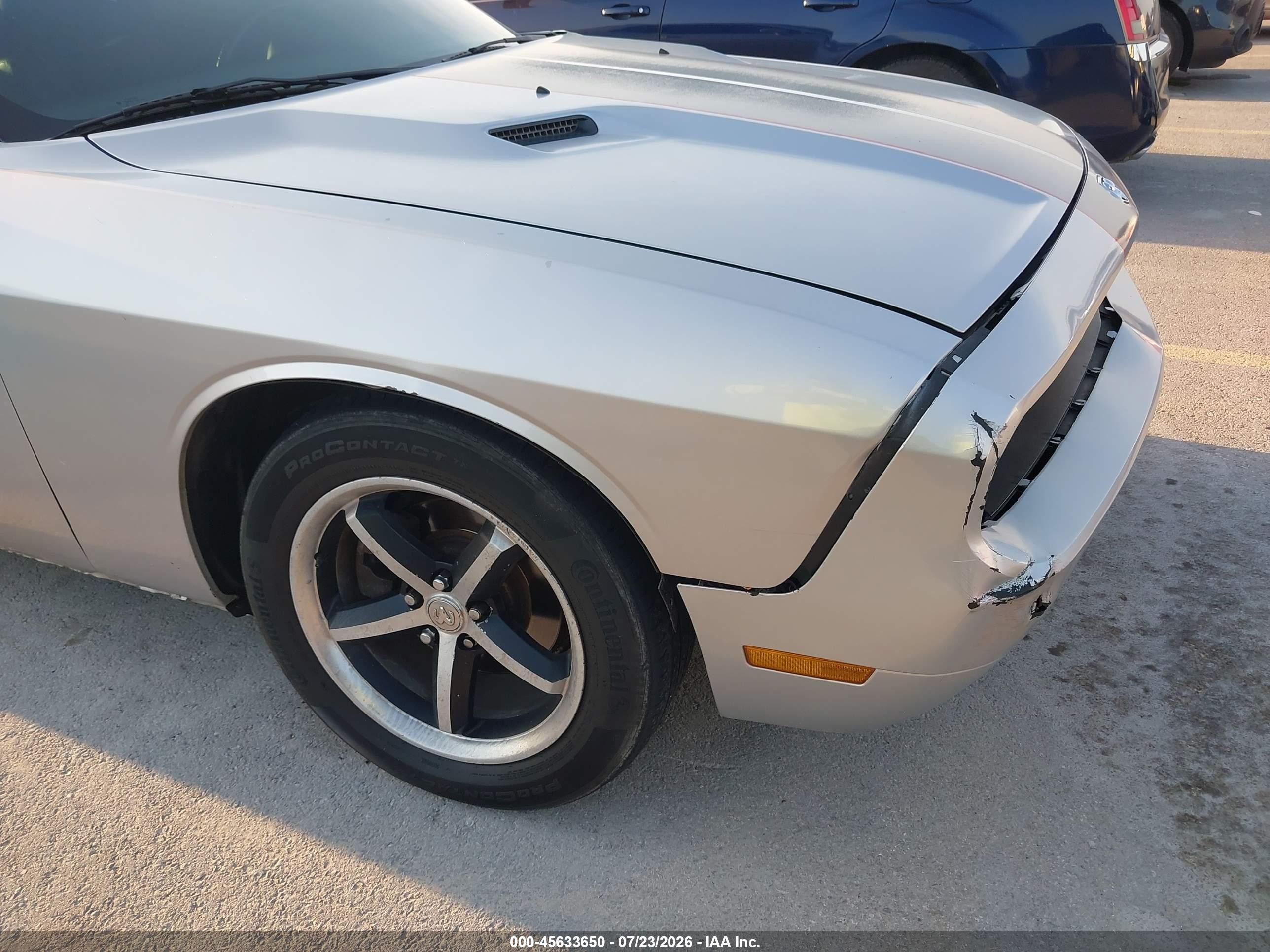 2010 Dodge Challenger Se Silver vin: 2B3CJ4DV2AH220472