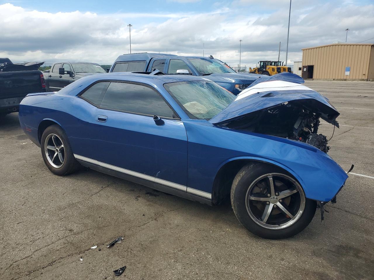 2010 Dodge Challenger Se Blue vin: 2B3CJ4DV2AH323343