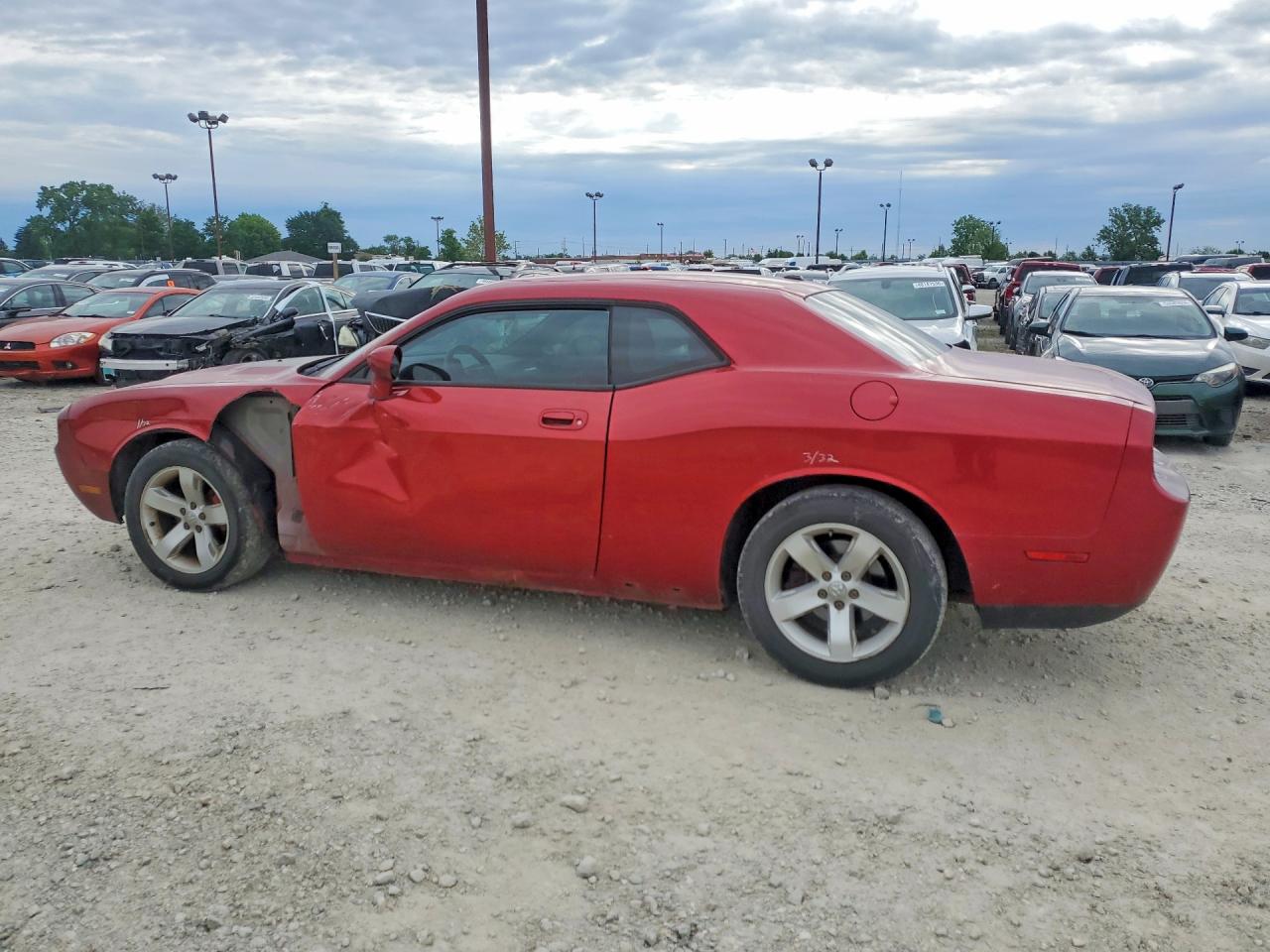 2010 Dodge Challenger Se Red vin: 2B3CJ4DV3AH172707