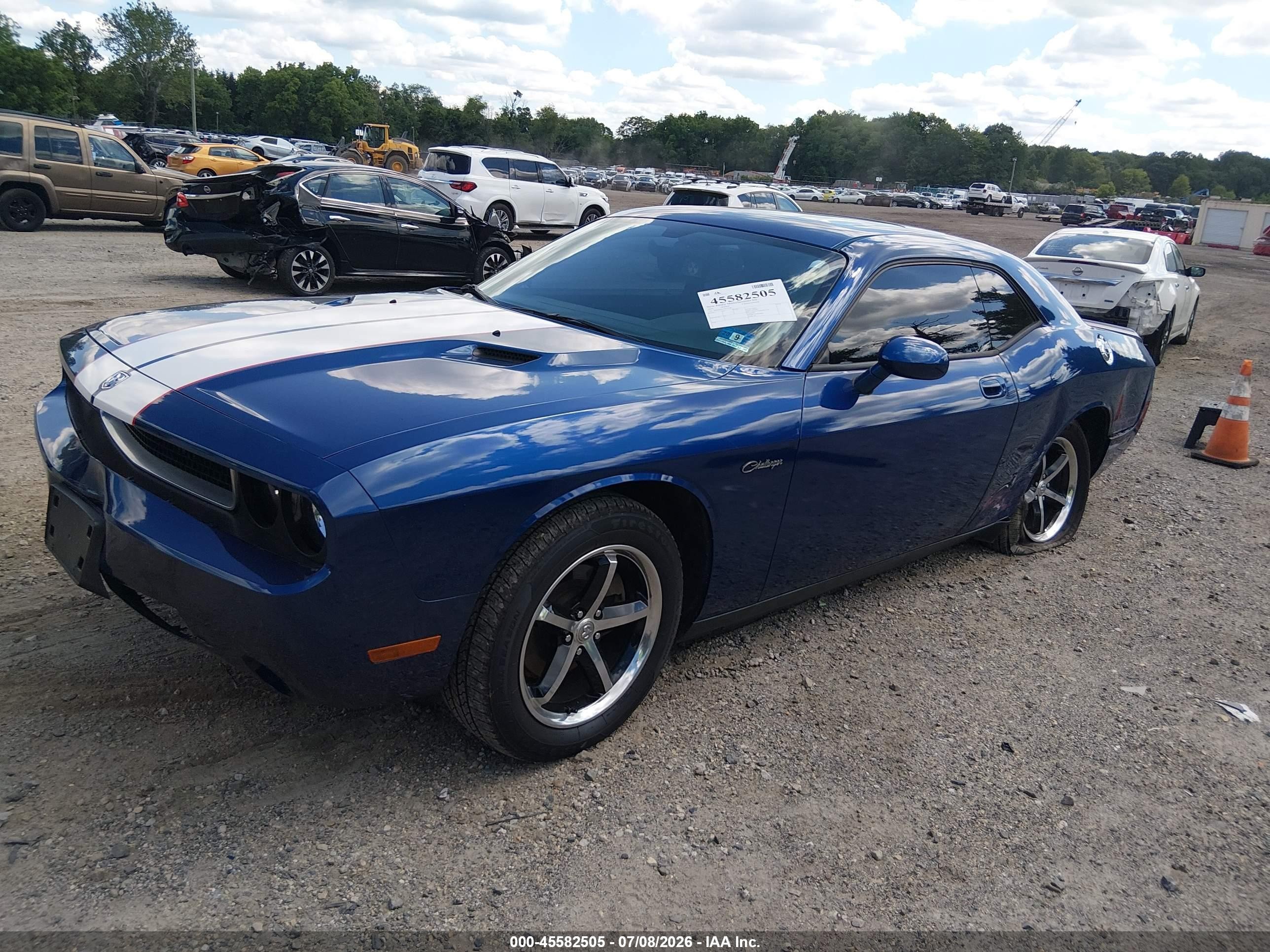 2010 Dodge Challenger Se Dark Blue vin: 2B3CJ4DV4AH111298