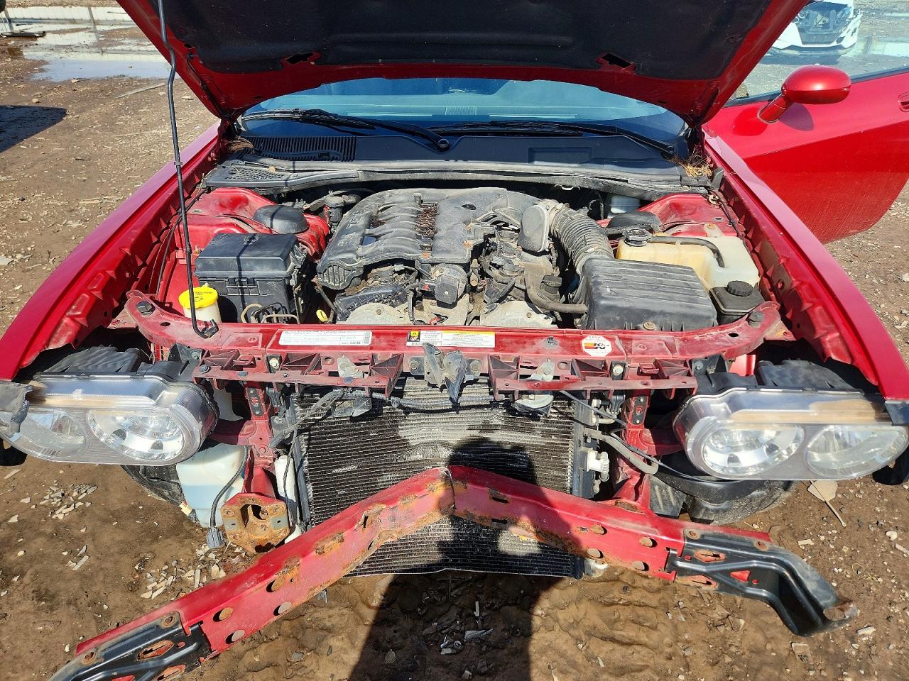 2010 Dodge Challenger Se Red vin: 2B3CJ4DV4AH113892