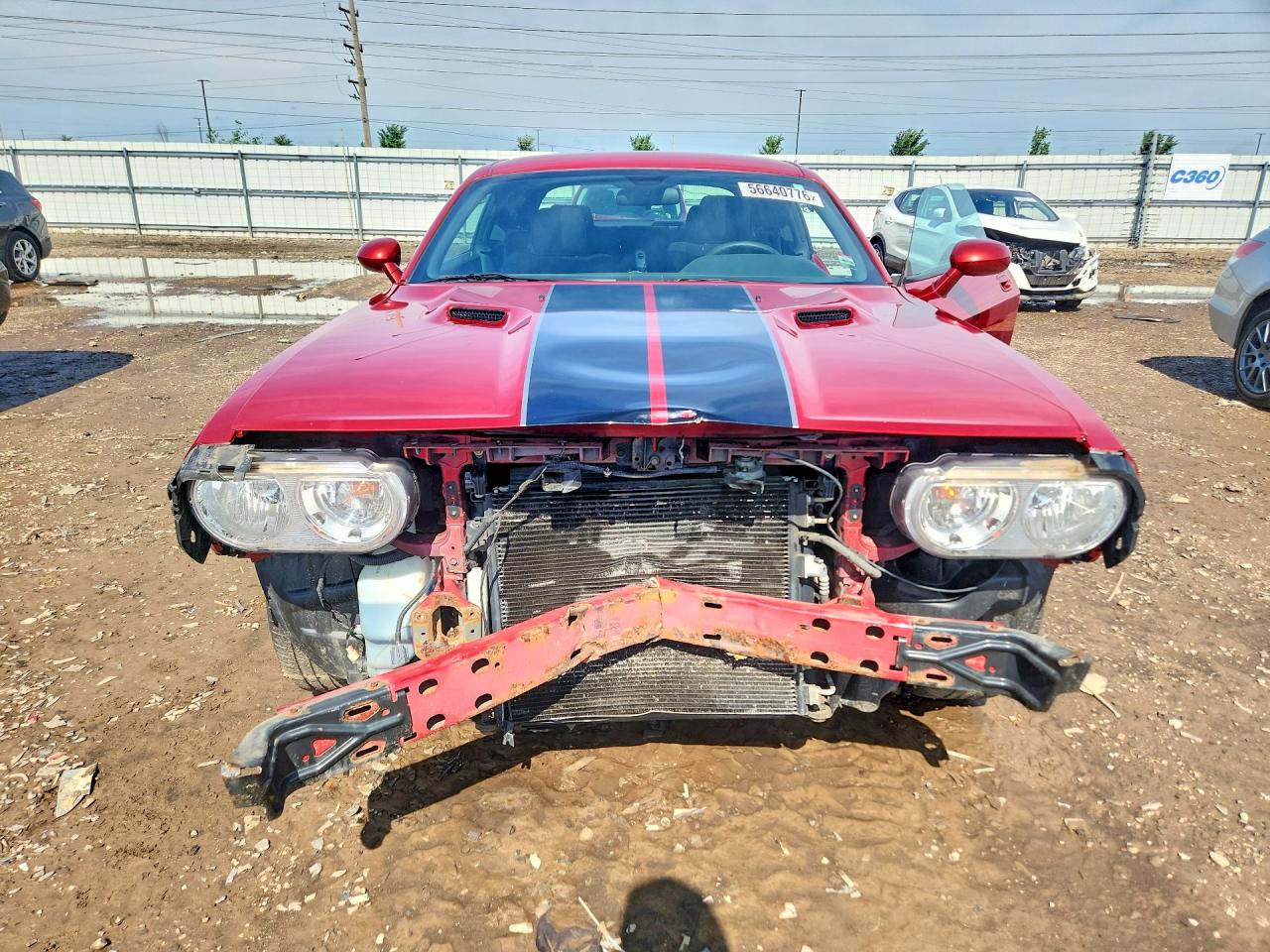 2010 Dodge Challenger Se Red vin: 2B3CJ4DV4AH113892