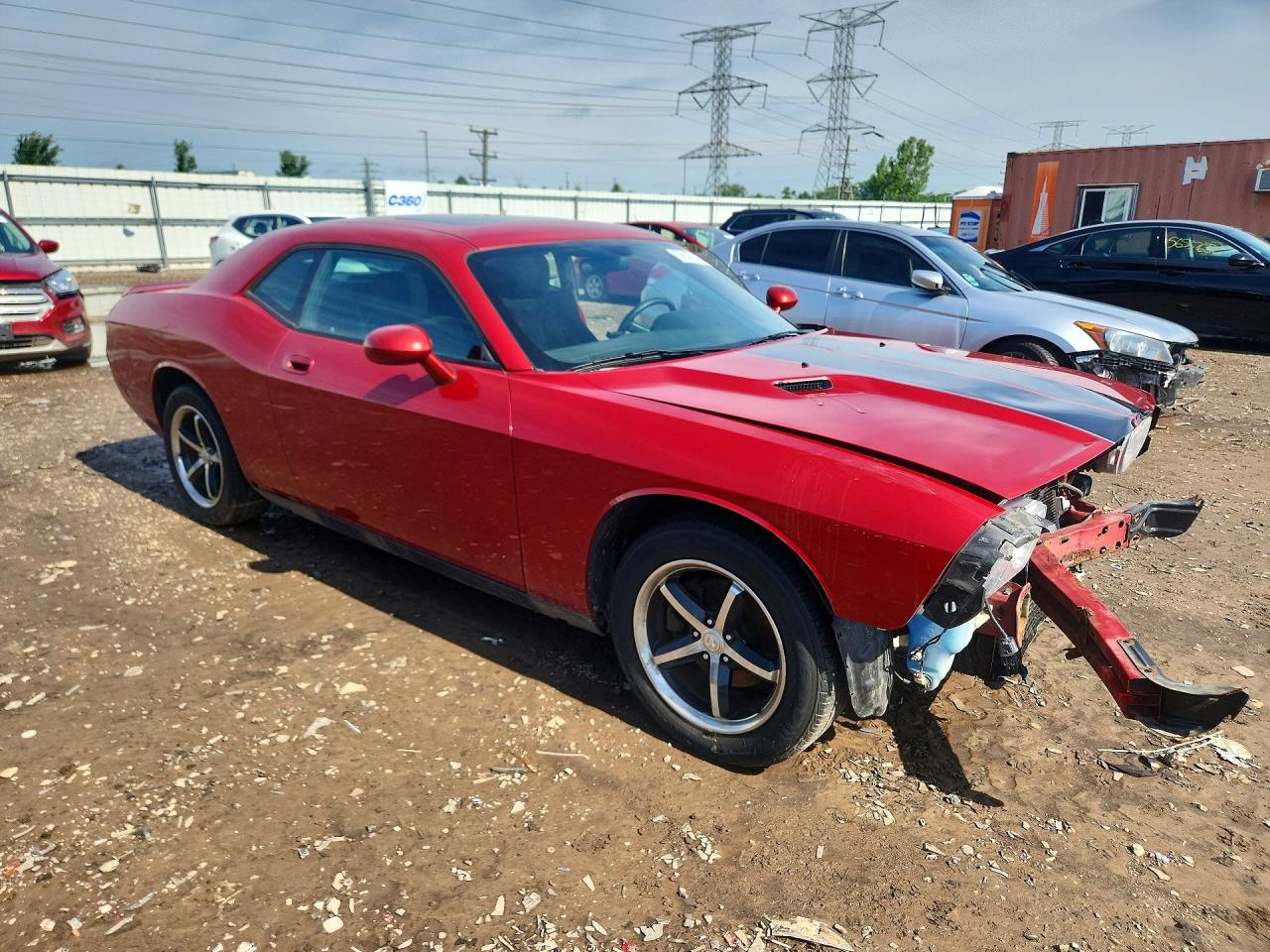 2010 Dodge Challenger Se Red vin: 2B3CJ4DV4AH113892