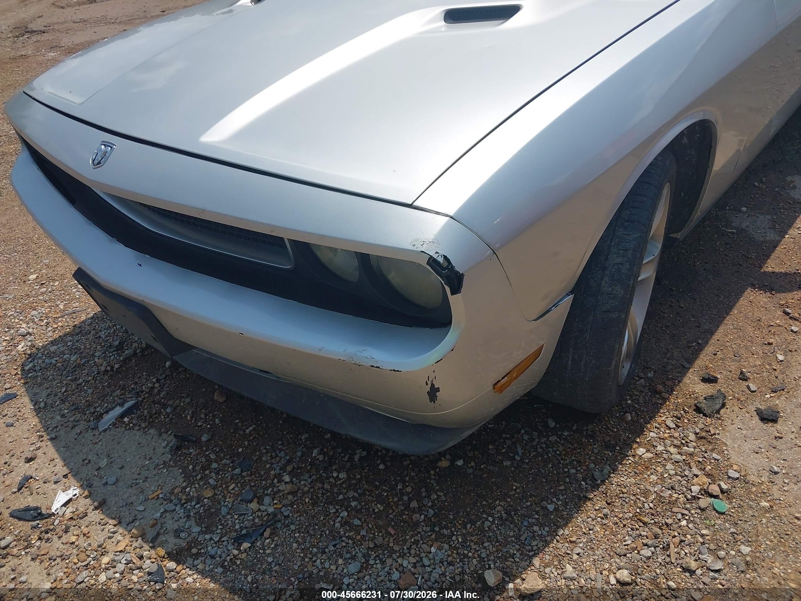 2010 Dodge Challenger Se Silver vin: 2B3CJ4DV4AH159738