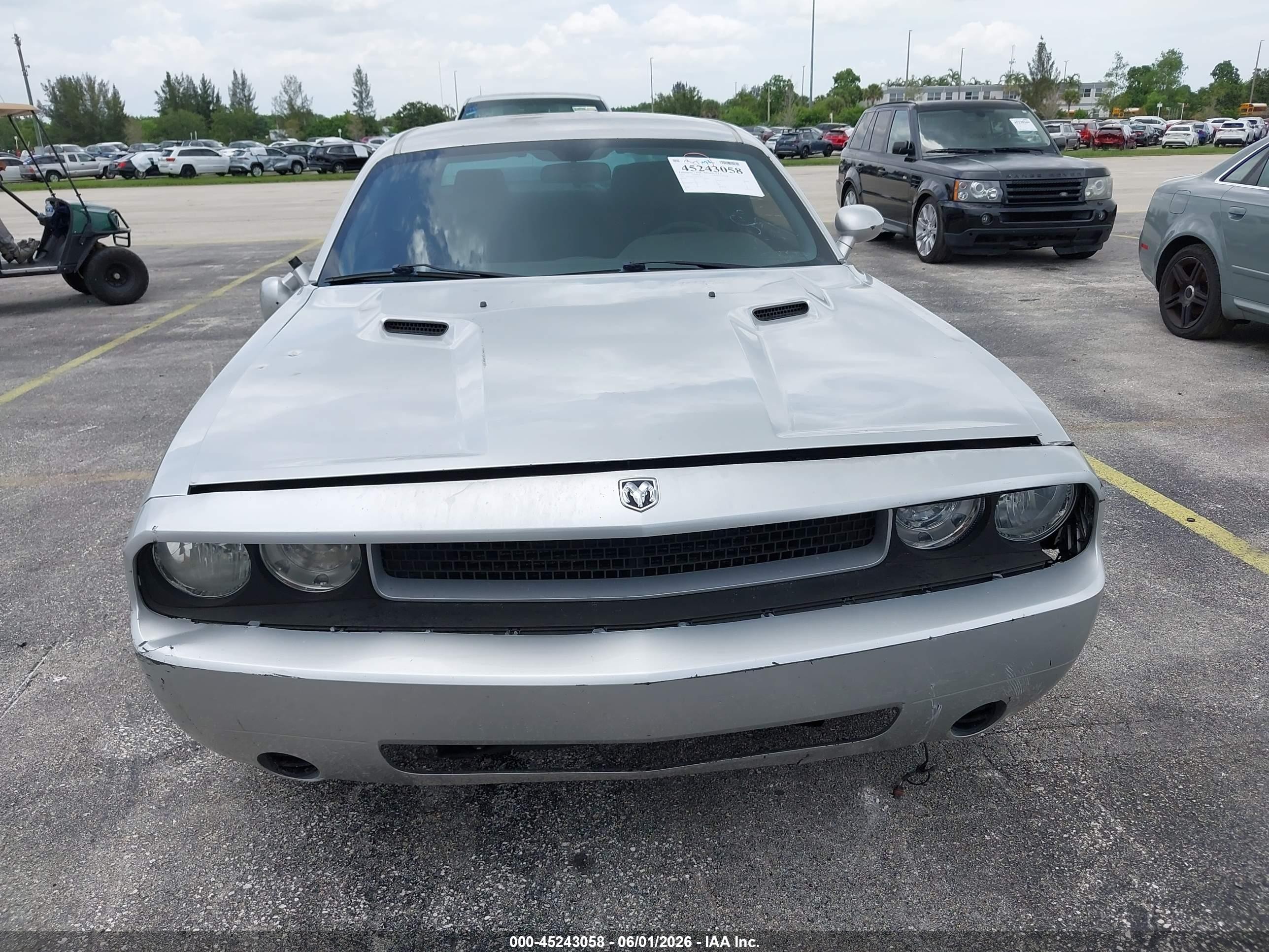 2010 Dodge Challenger Se Silver vin: 2B3CJ4DV4AH291818