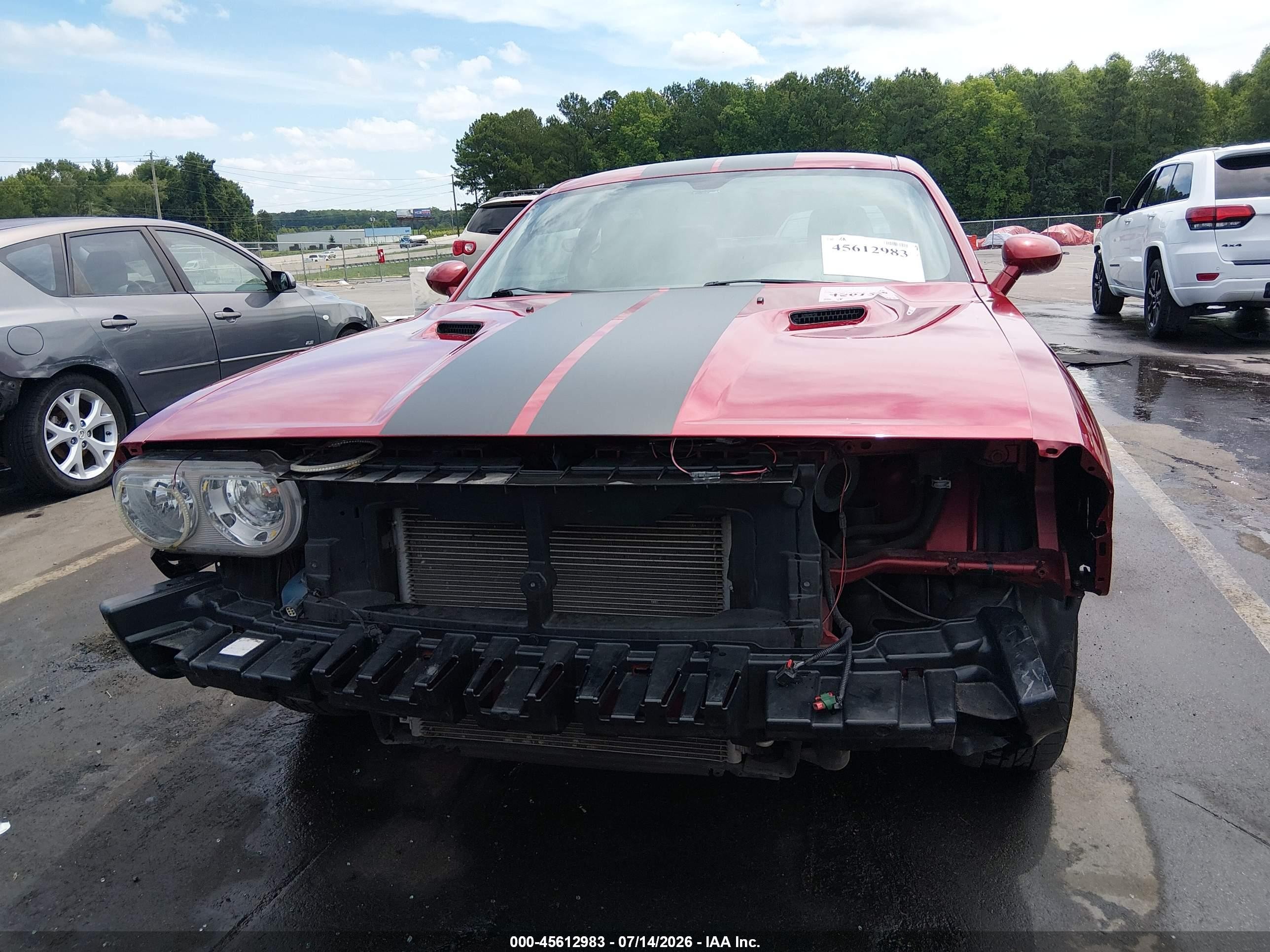 2010 Dodge Challenger Se Red vin: 2B3CJ4DV5AH205741