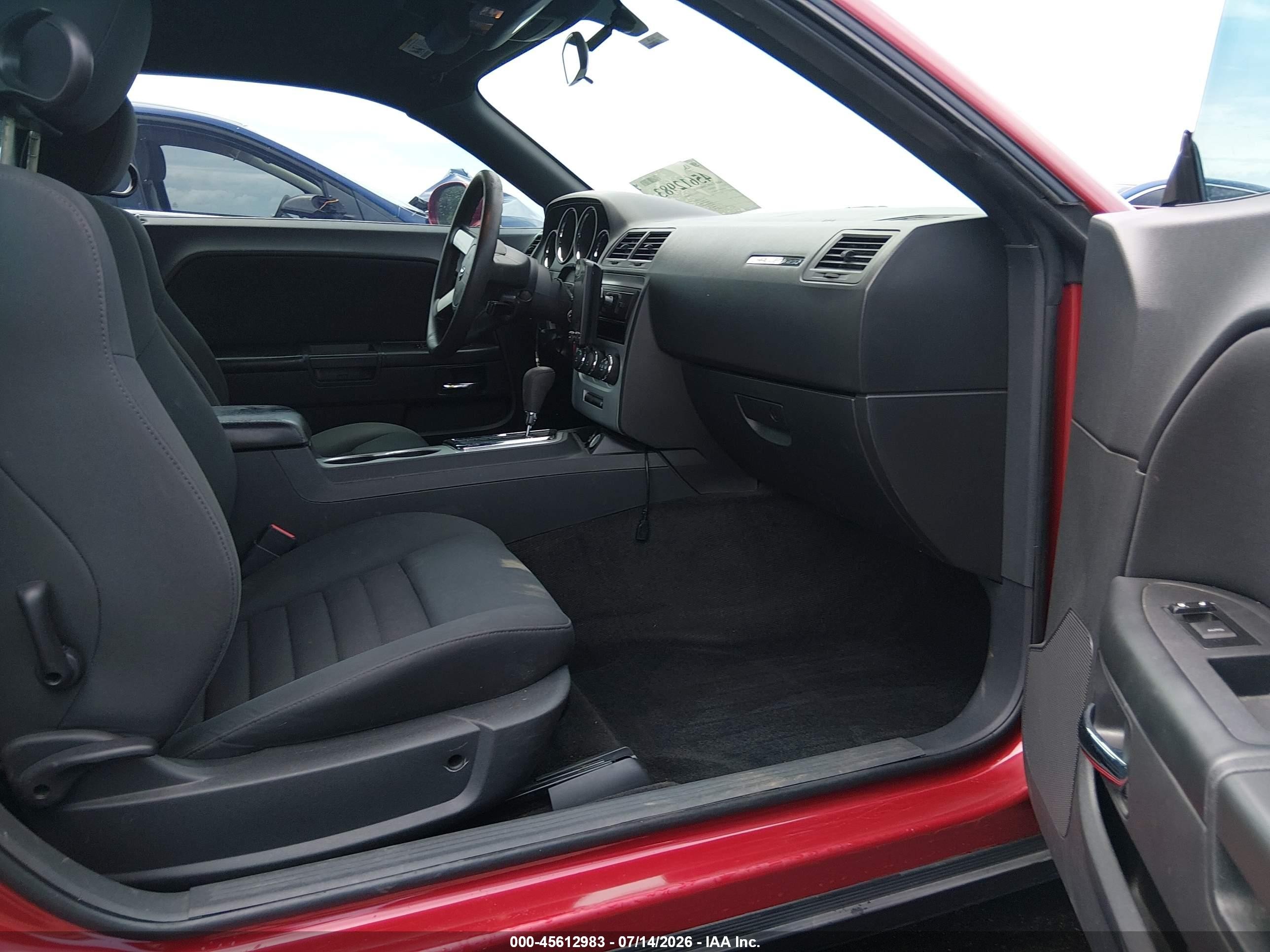 2010 Dodge Challenger Se Red vin: 2B3CJ4DV5AH205741