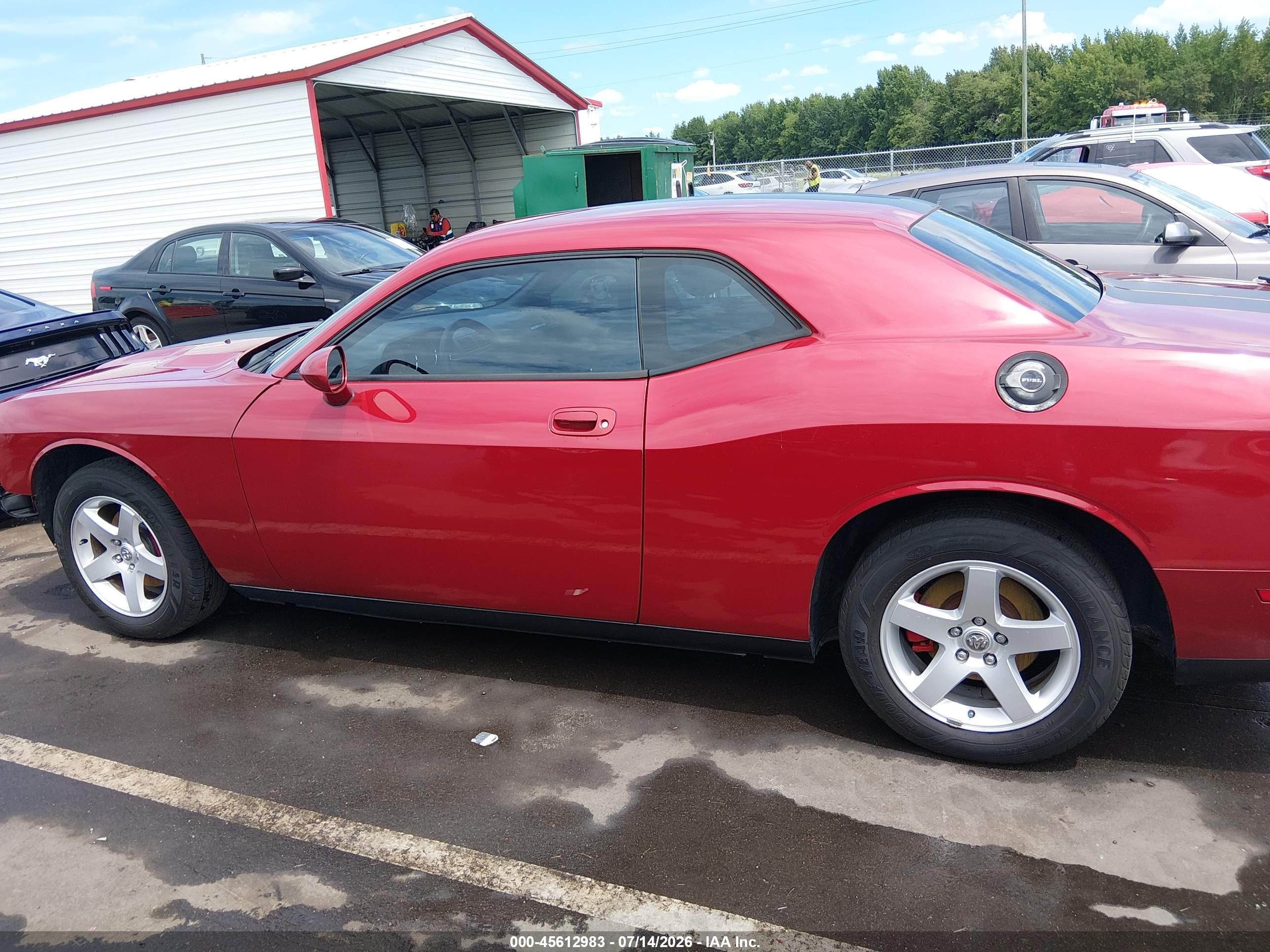 2010 Dodge Challenger Se Red vin: 2B3CJ4DV5AH205741