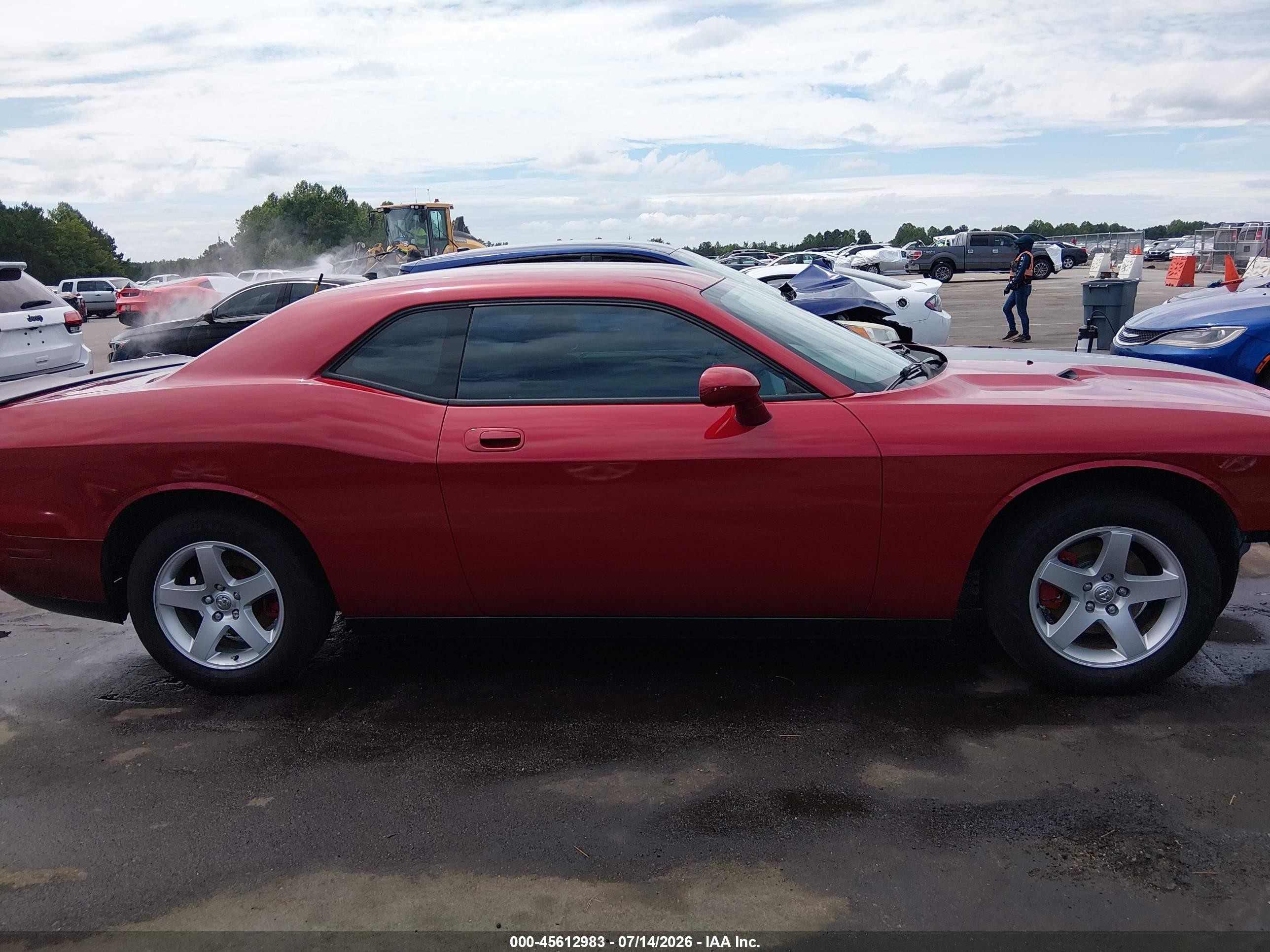 2010 Dodge Challenger Se Red vin: 2B3CJ4DV5AH205741