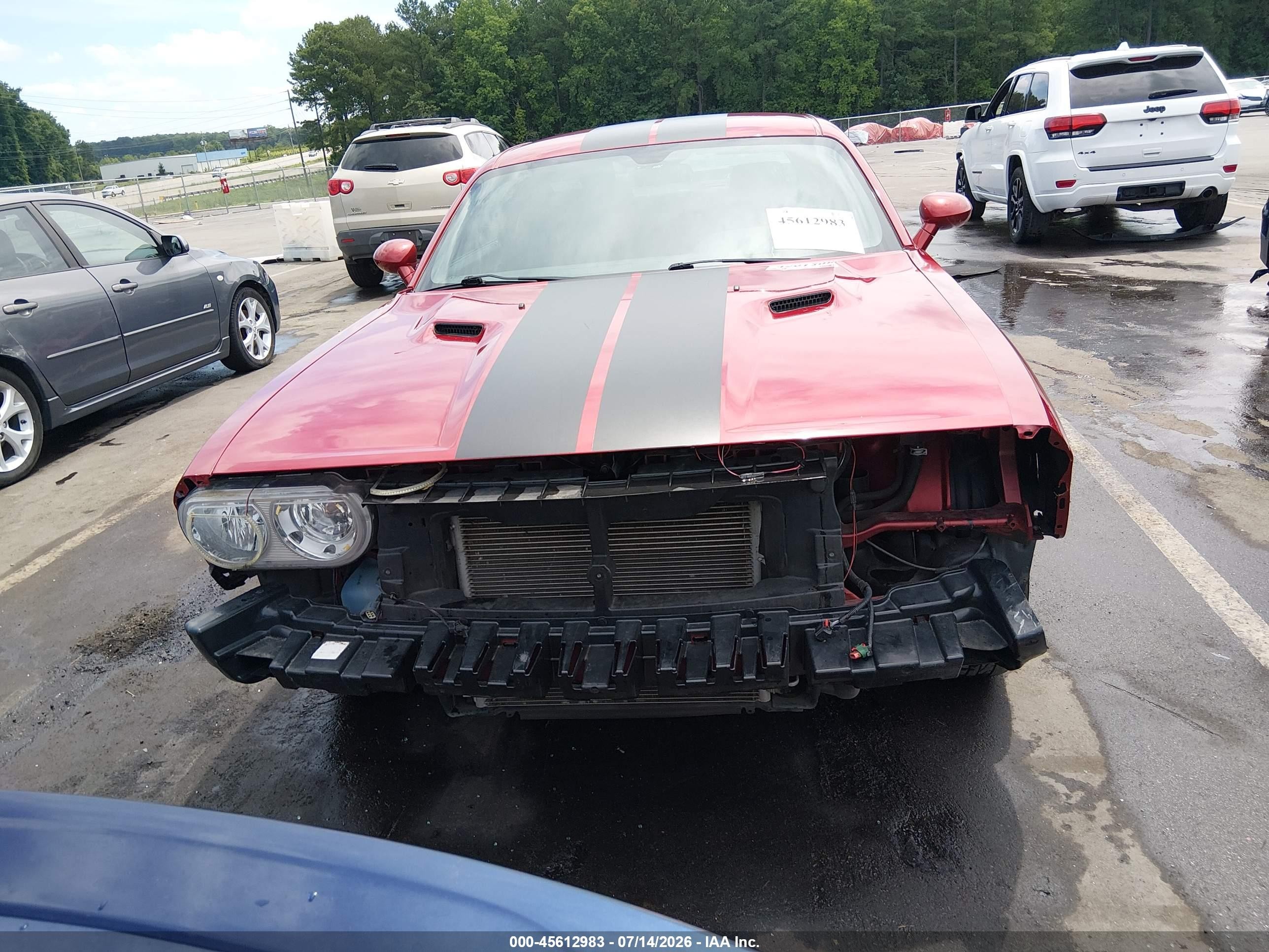 2010 Dodge Challenger Se Red vin: 2B3CJ4DV5AH205741