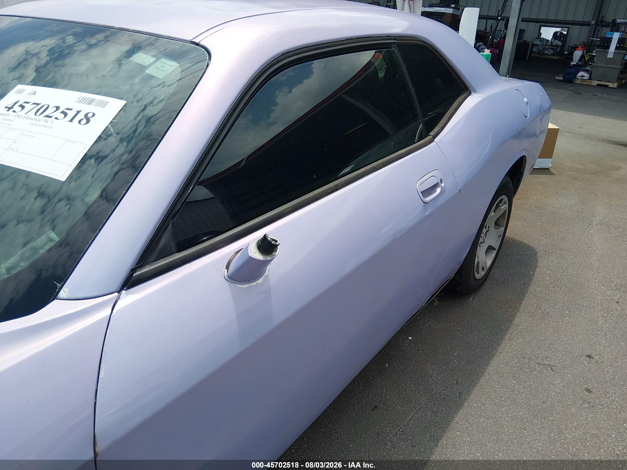 2010 Dodge Challenger Se Purple vin: 2B3CJ4DV5AH321408