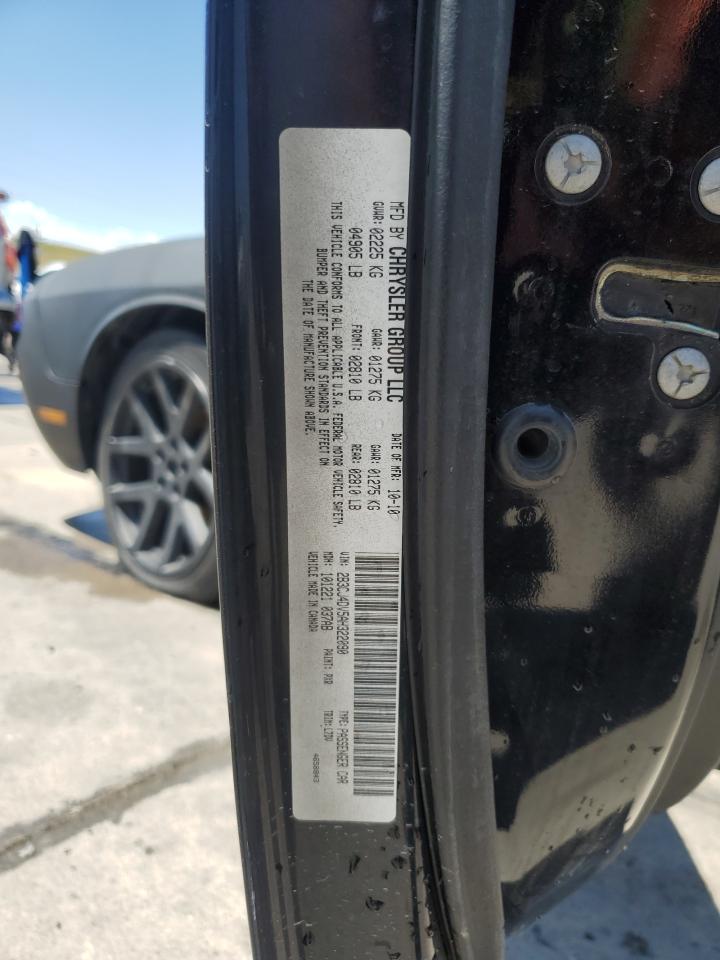 2010 Dodge Challenger Se Черный vin: 2B3CJ4DV5AH322090