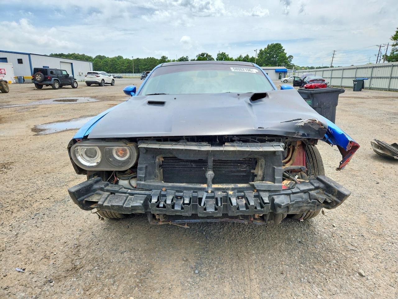 2010 Dodge Challenger Se Blue vin: 2B3CJ4DV5AH324003