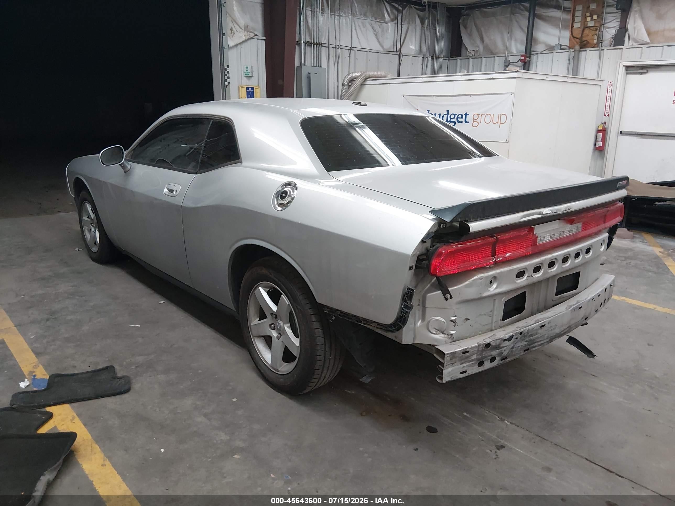 2010 Dodge Challenger Se Silver vin: 2B3CJ4DV6AH103512