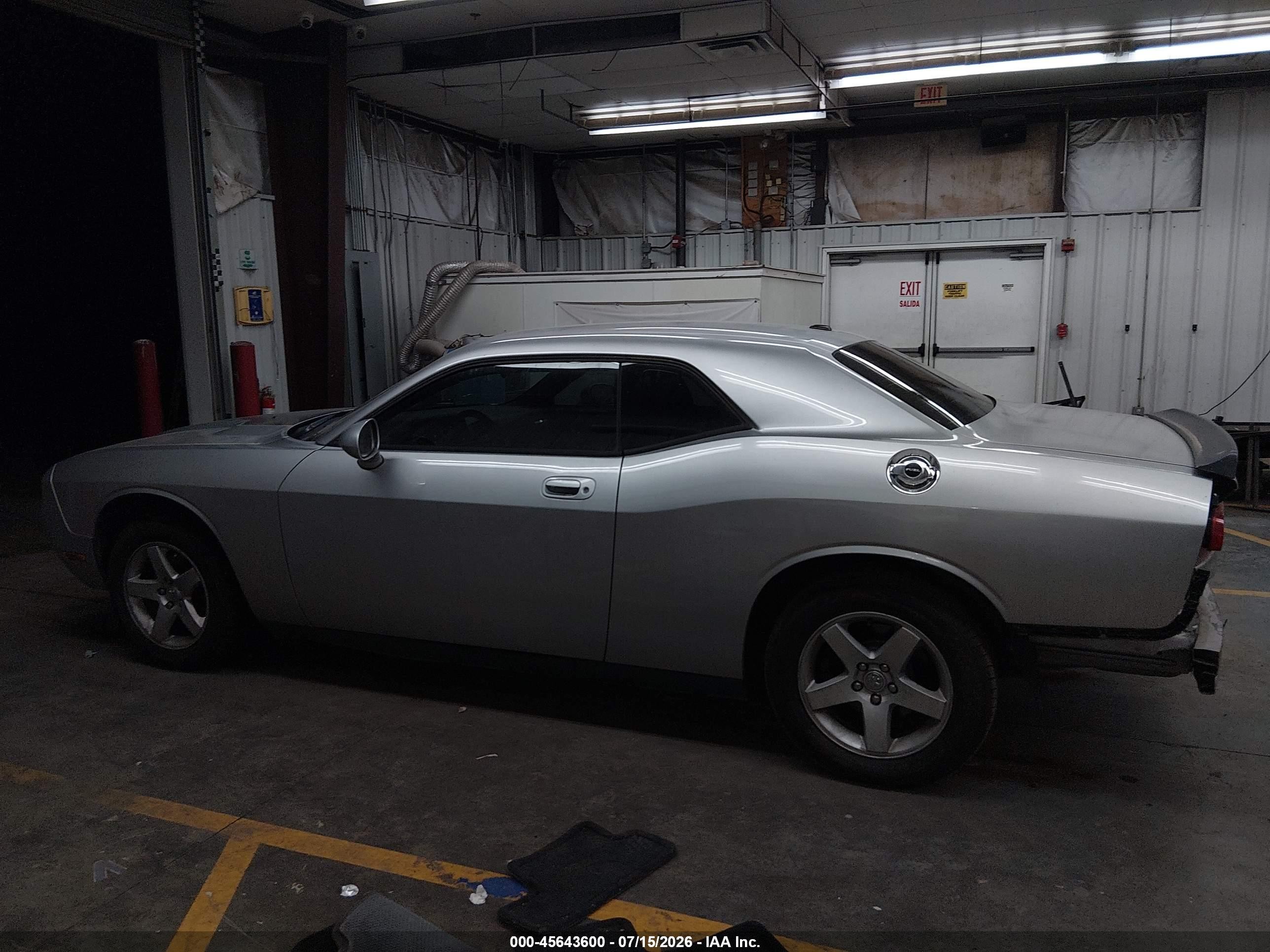 2010 Dodge Challenger Se Silver vin: 2B3CJ4DV6AH103512