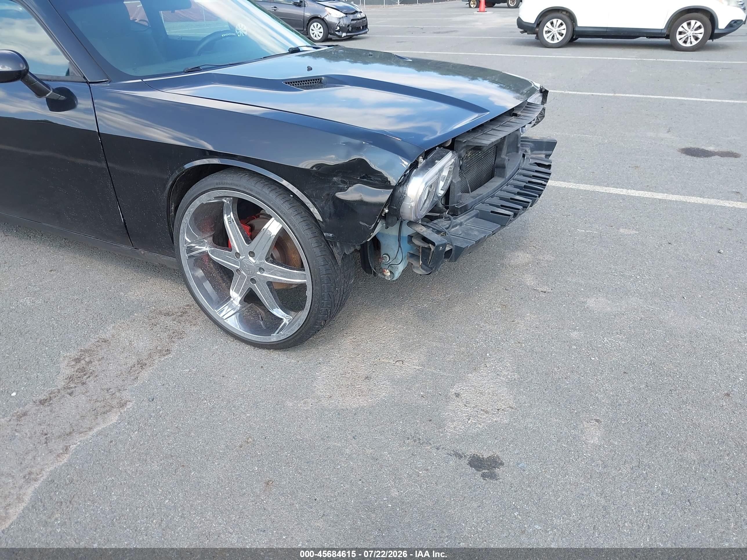 2010 Dodge Challenger Se Black vin: 2B3CJ4DV6AH190568