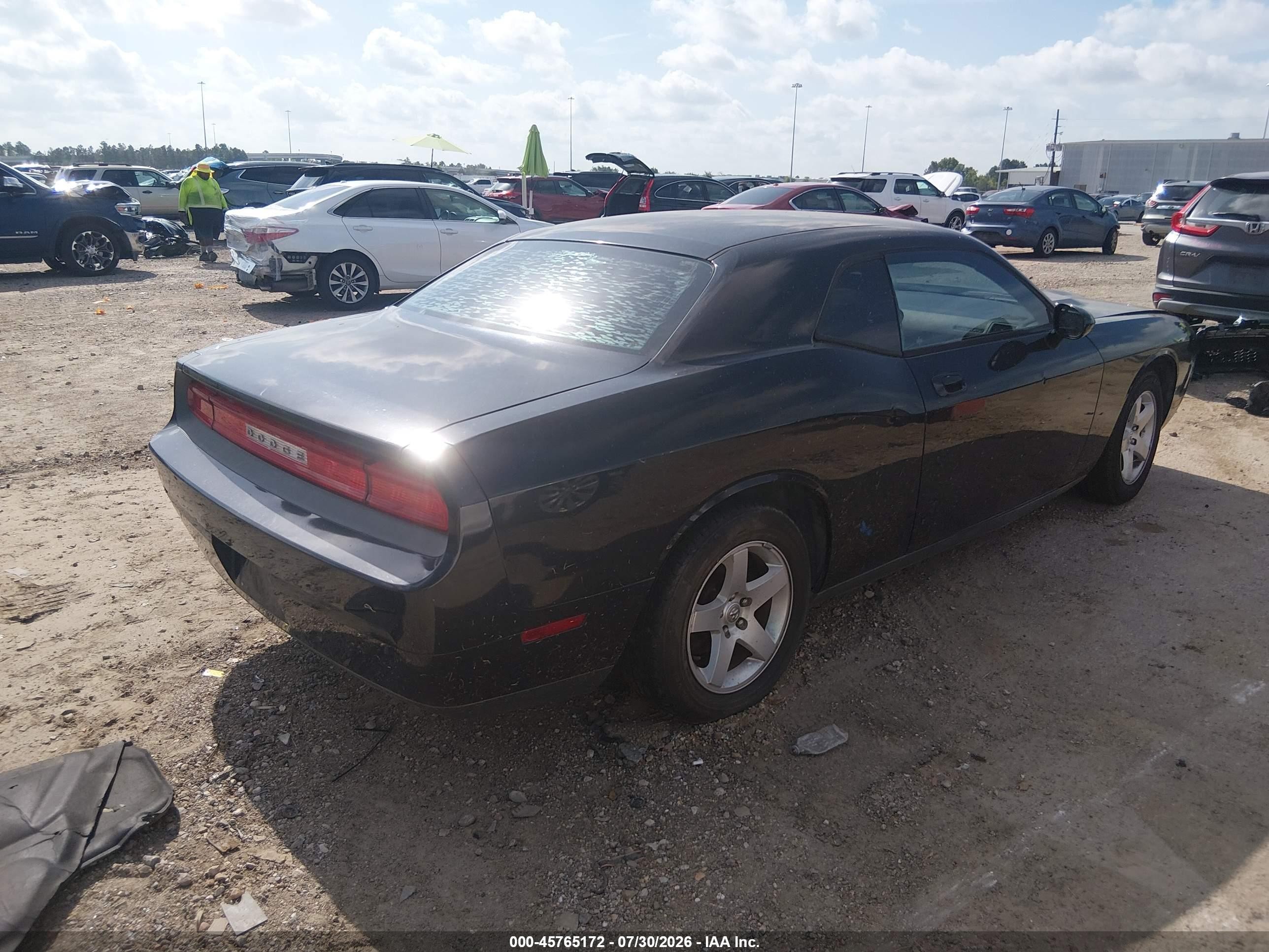 2010 Dodge Challenger Se Black vin: 2B3CJ4DV6AH208745