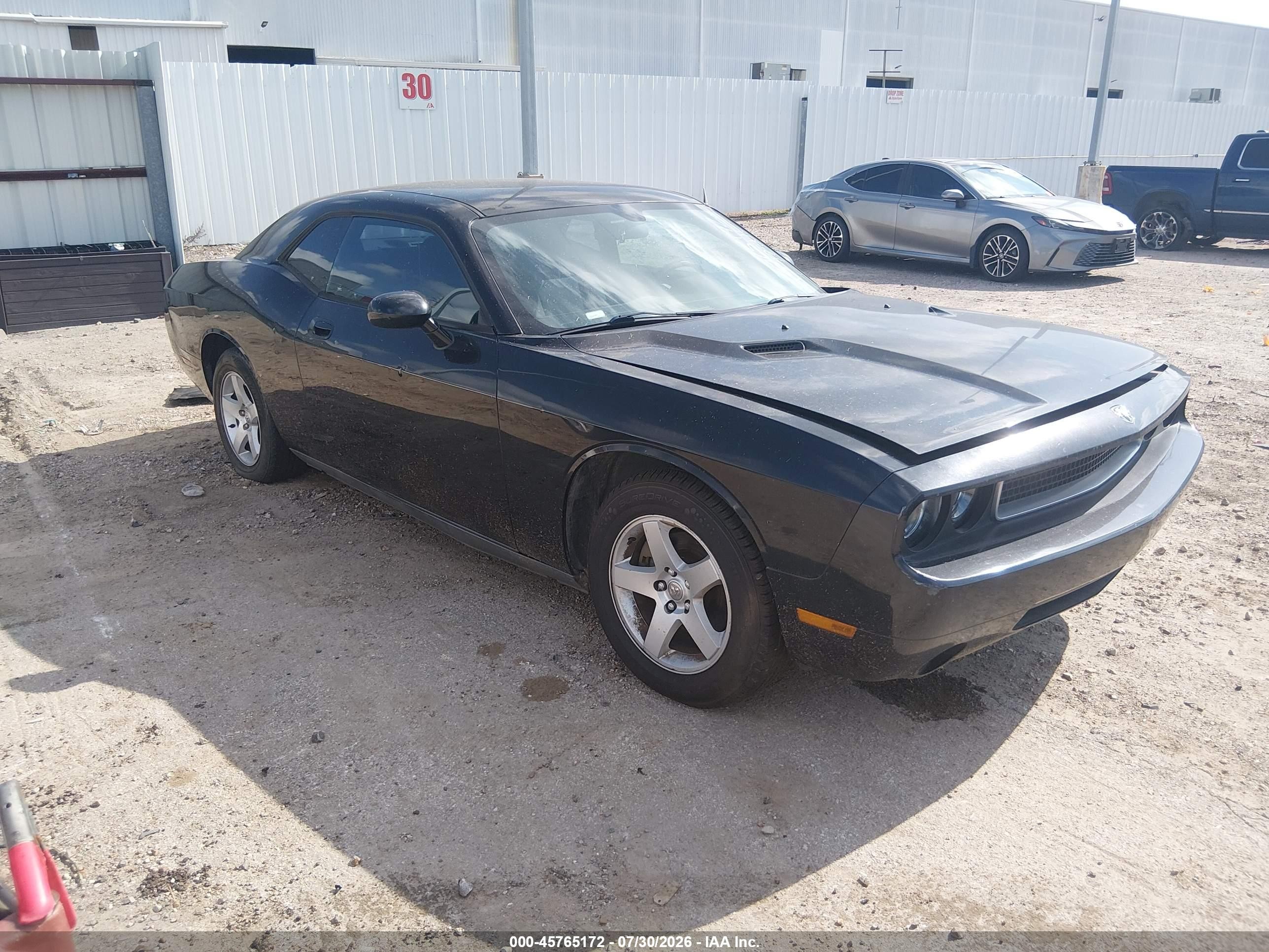 2010 Dodge Challenger Se Black vin: 2B3CJ4DV6AH208745