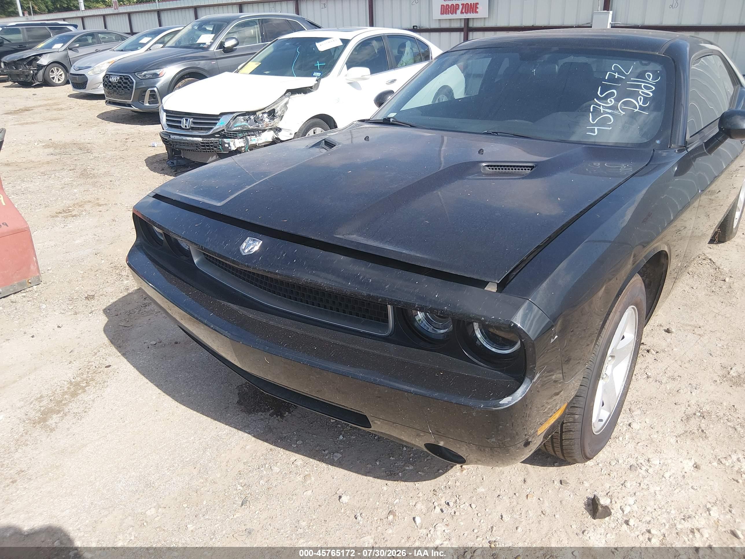 2010 Dodge Challenger Se Black vin: 2B3CJ4DV6AH208745