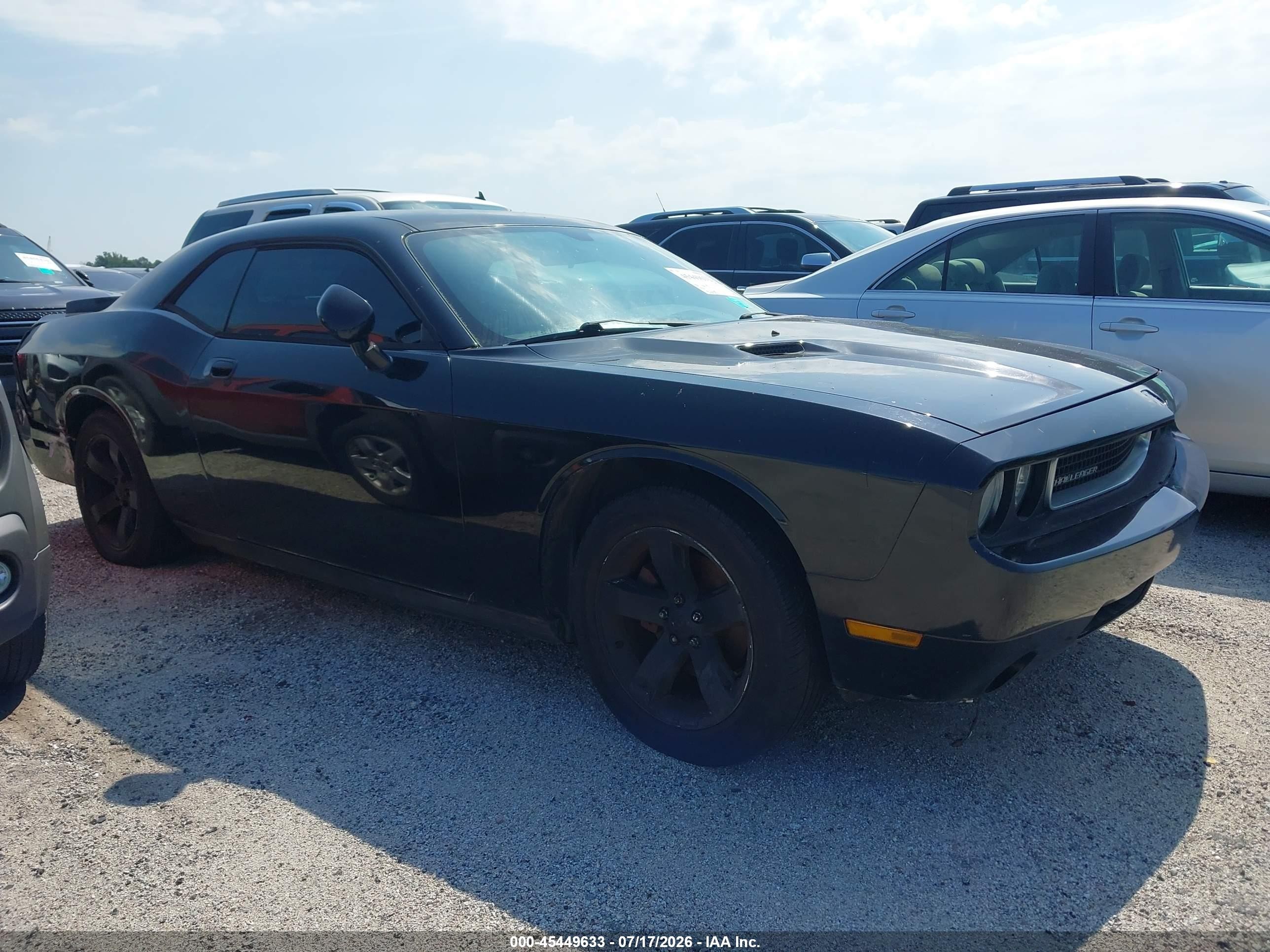2010 Dodge Challenger Se Black vin: 2B3CJ4DV6AH228803