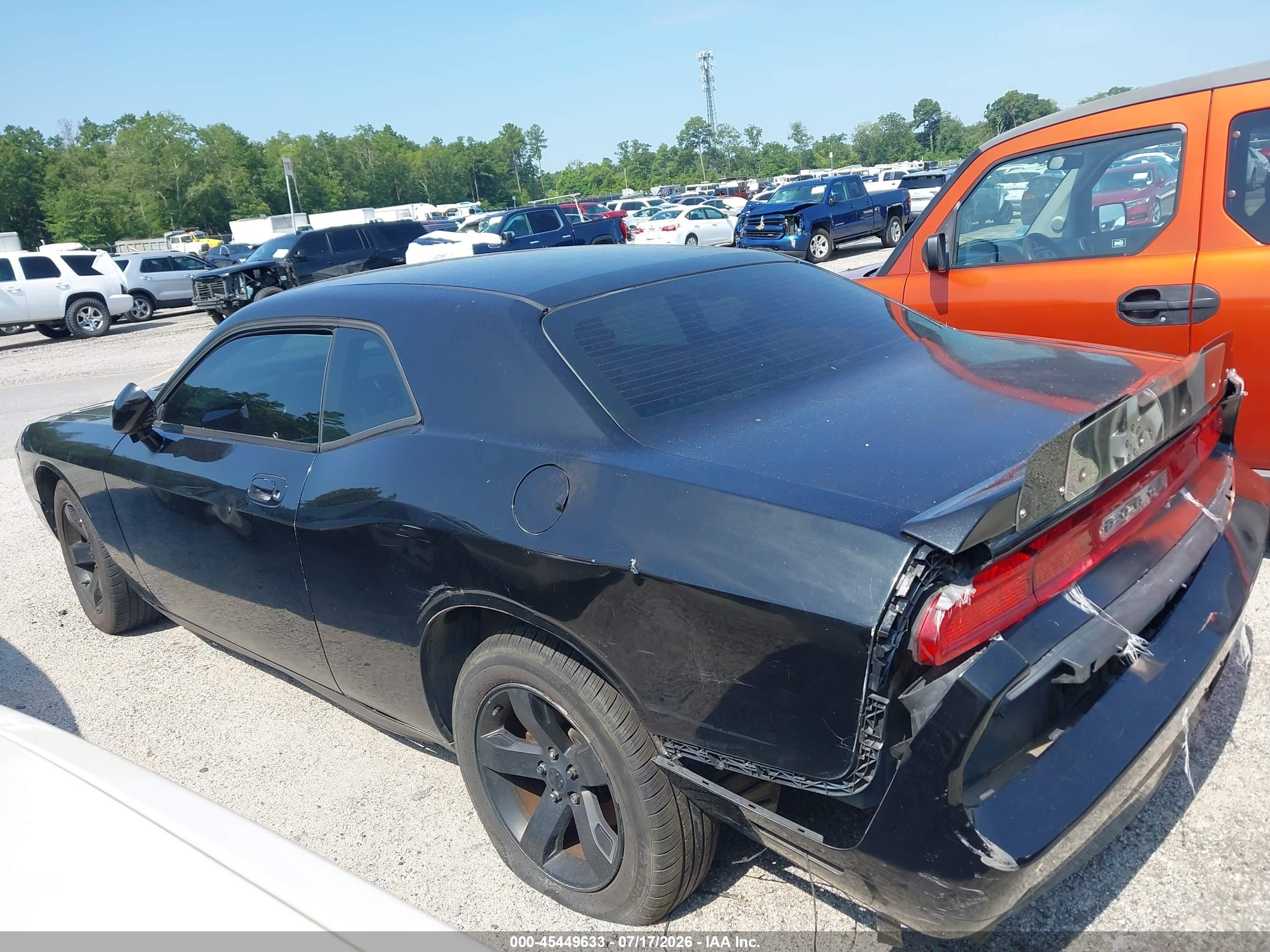 2010 Dodge Challenger Se Black vin: 2B3CJ4DV6AH228803