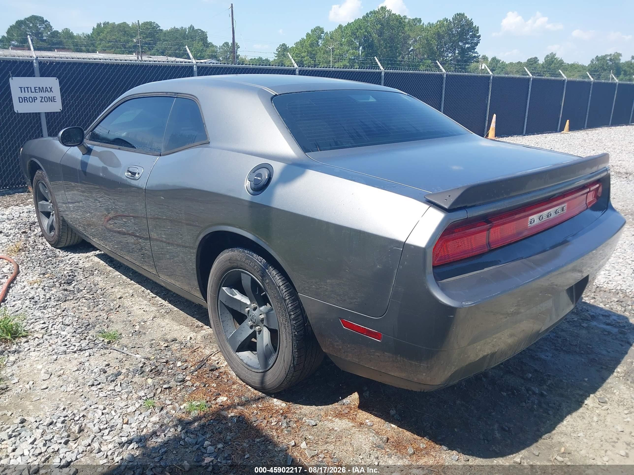 2010 Dodge Challenger Se Gray vin: 2B3CJ4DV6AH318615