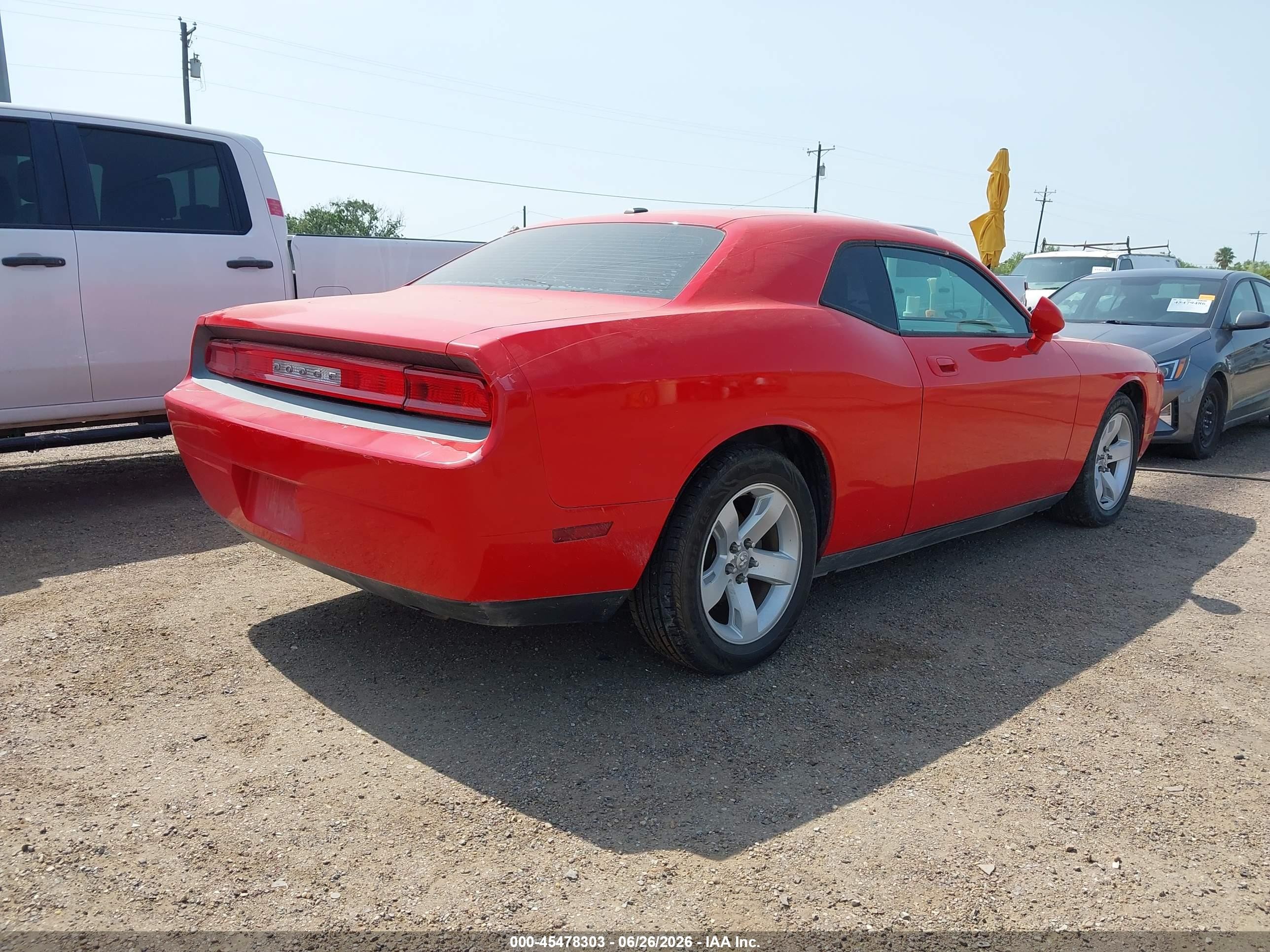 2010 Dodge Challenger Se Red vin: 2B3CJ4DV6AH322079
